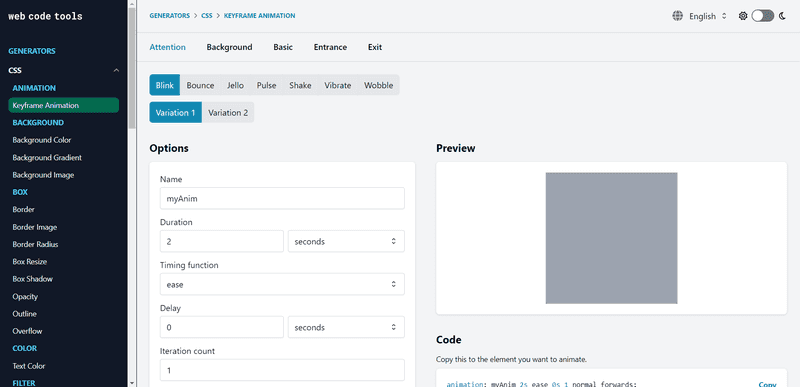 web code tools
