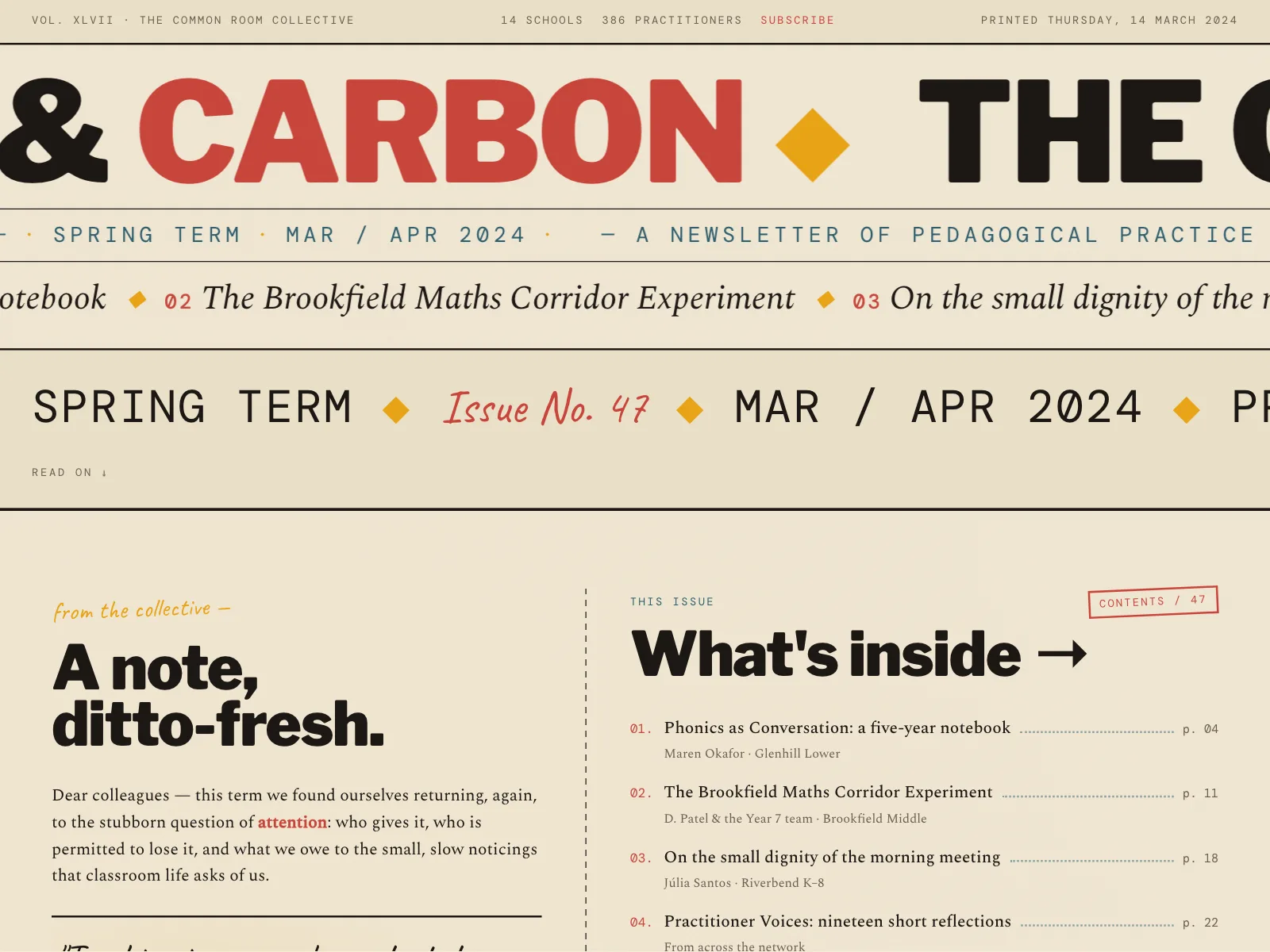 Chalk & Carbon