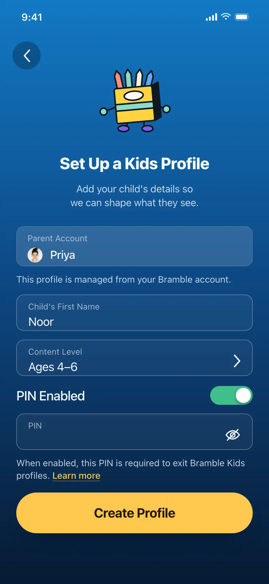 Account Setup