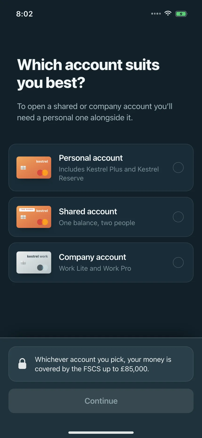Account Setup