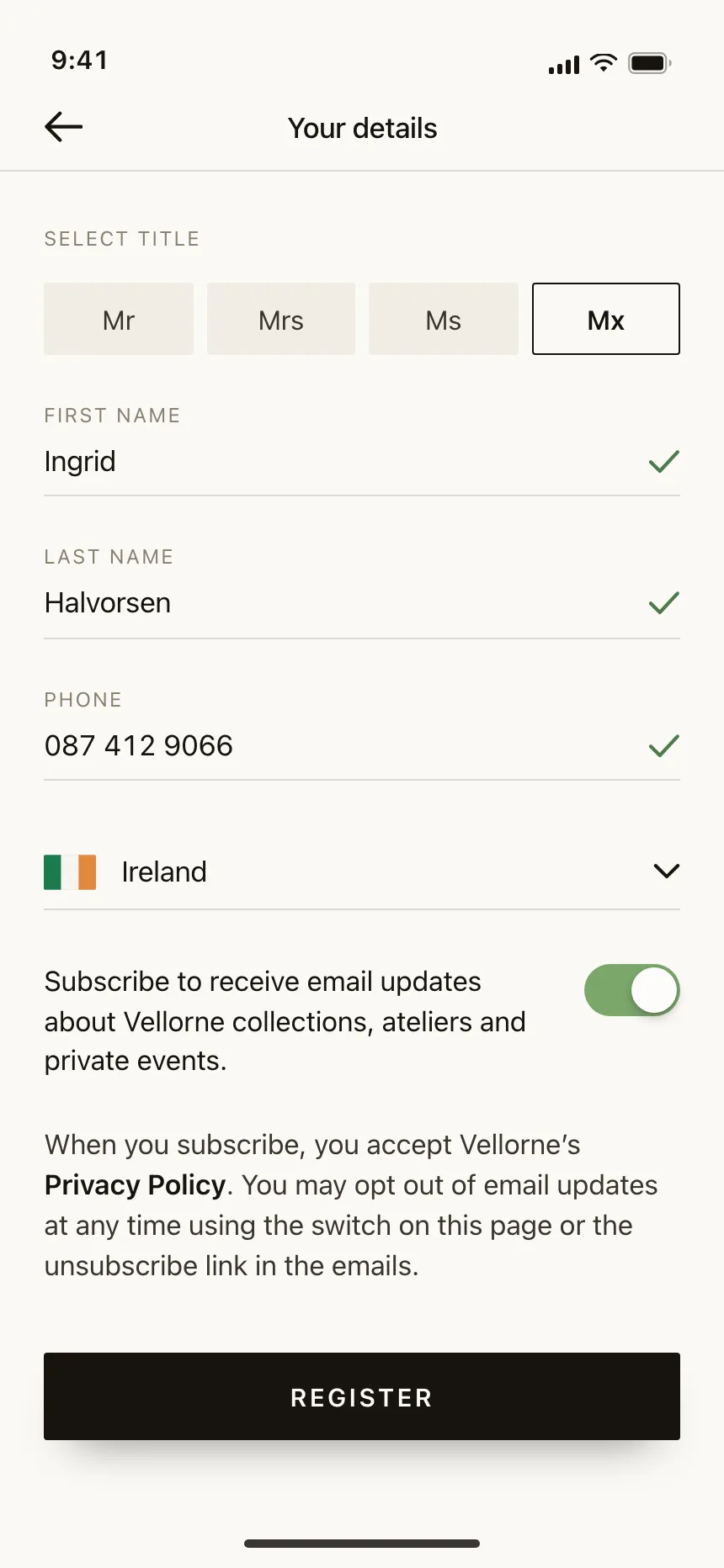 Account Setup
