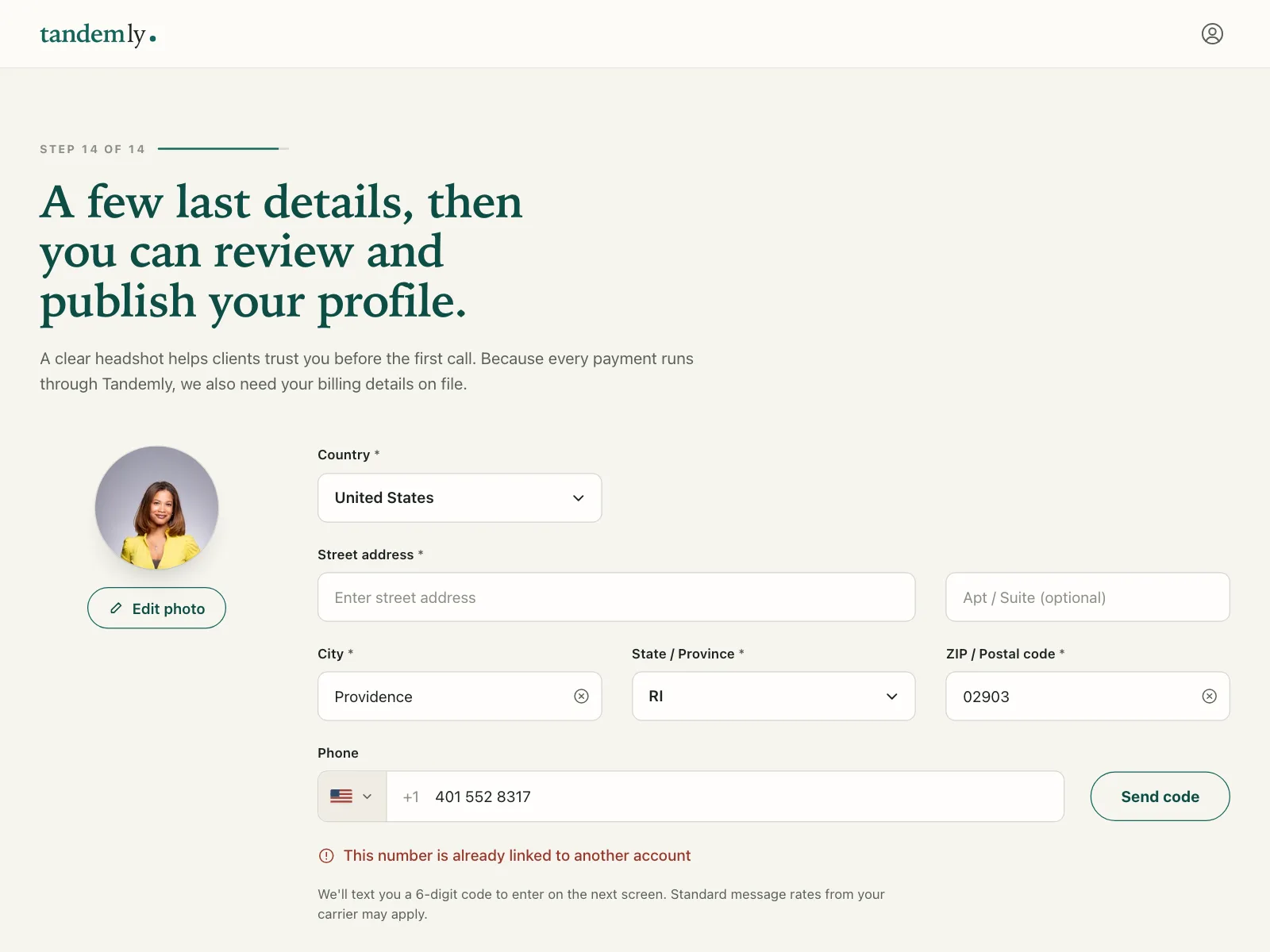 Account Setup