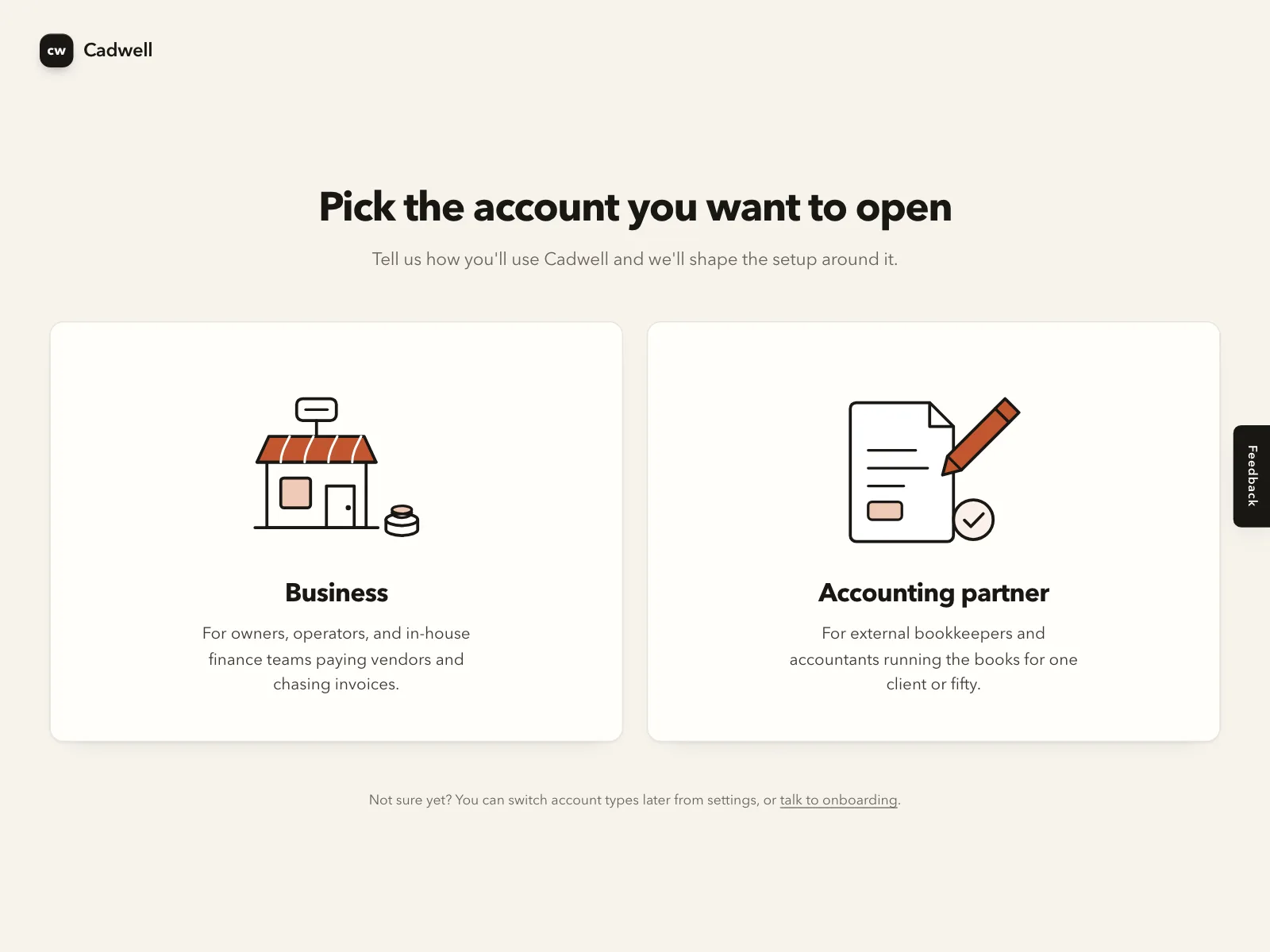 Account Setup