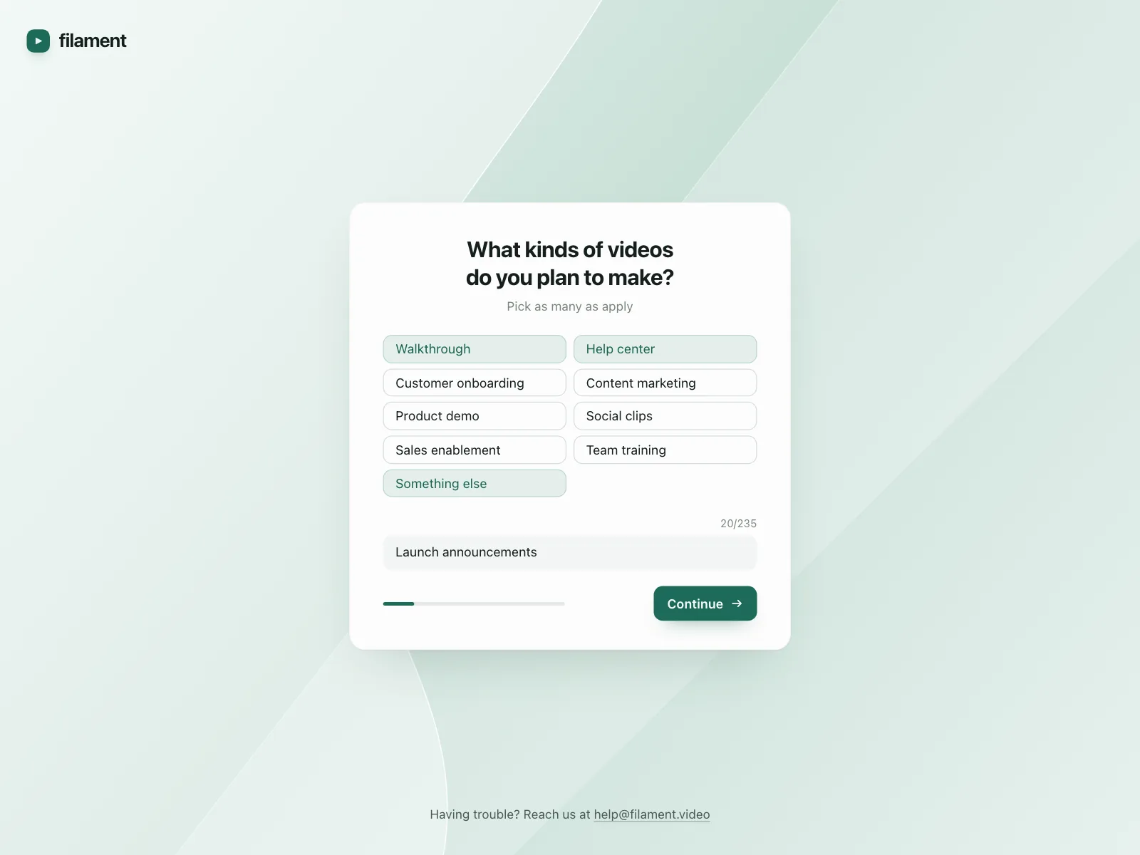 Account Setup