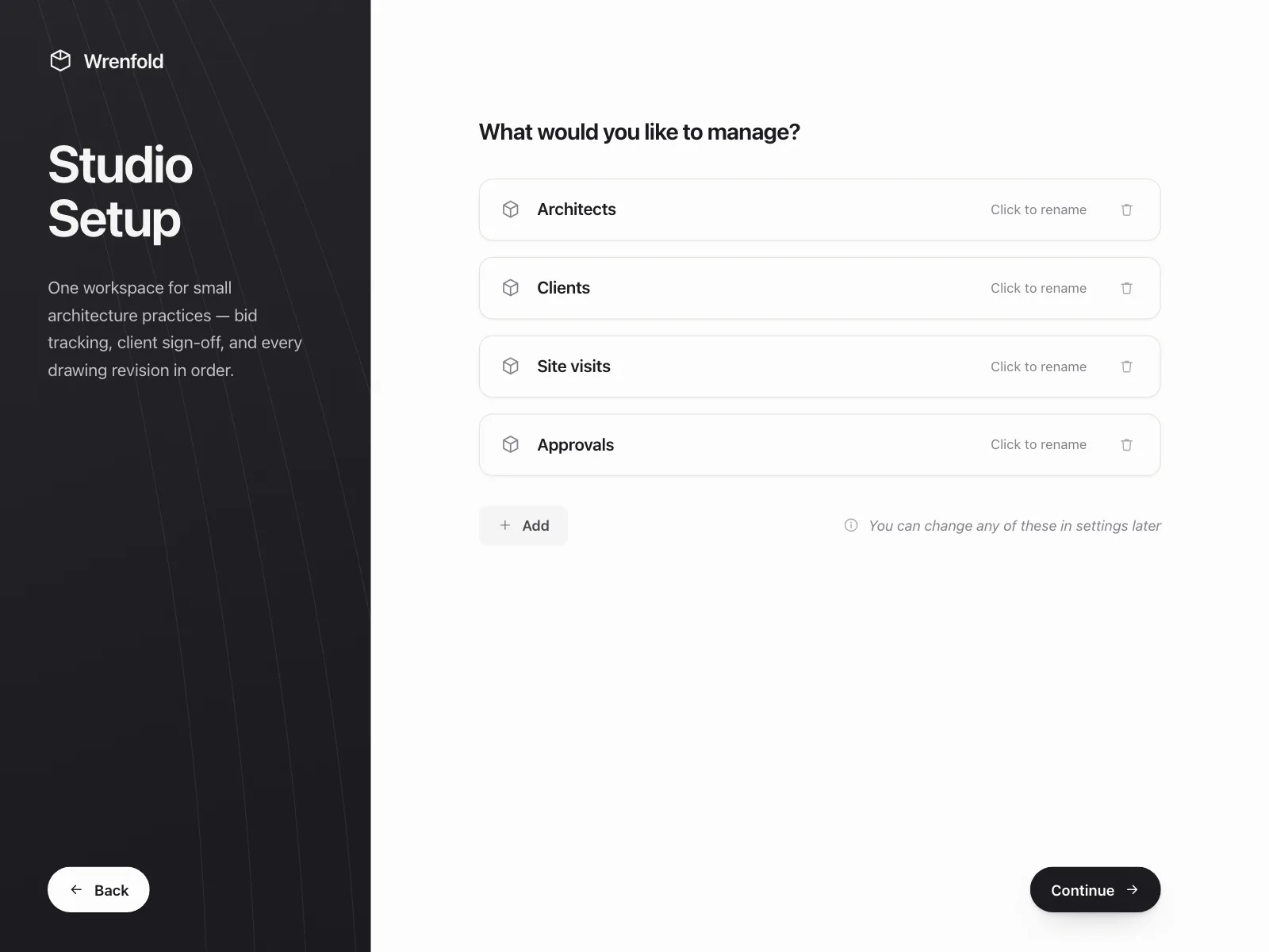 Account Setup