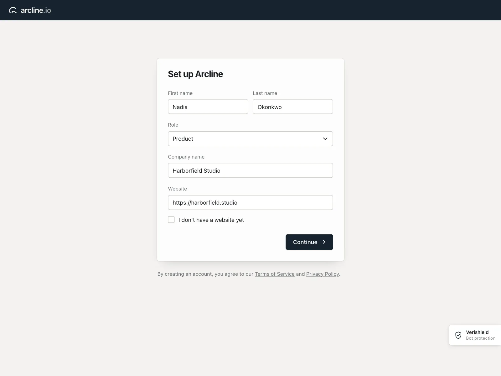 Account Setup