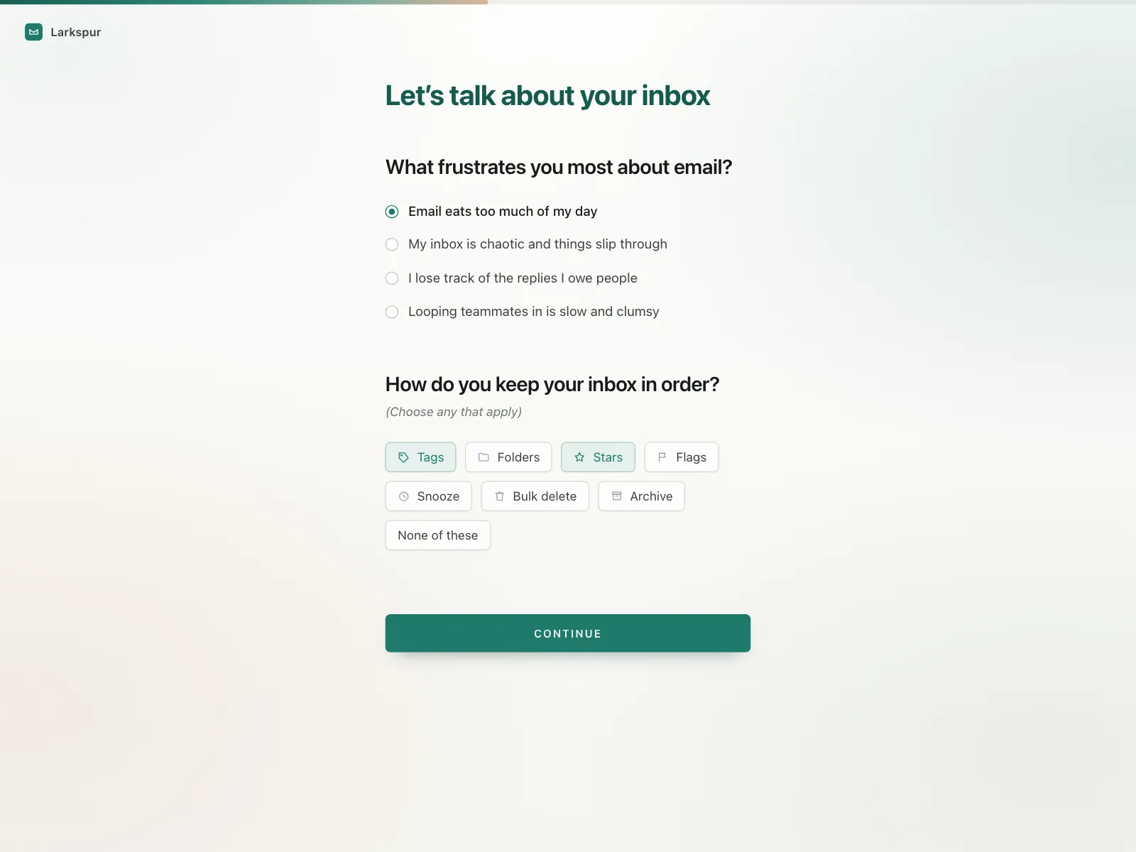 Account Setup