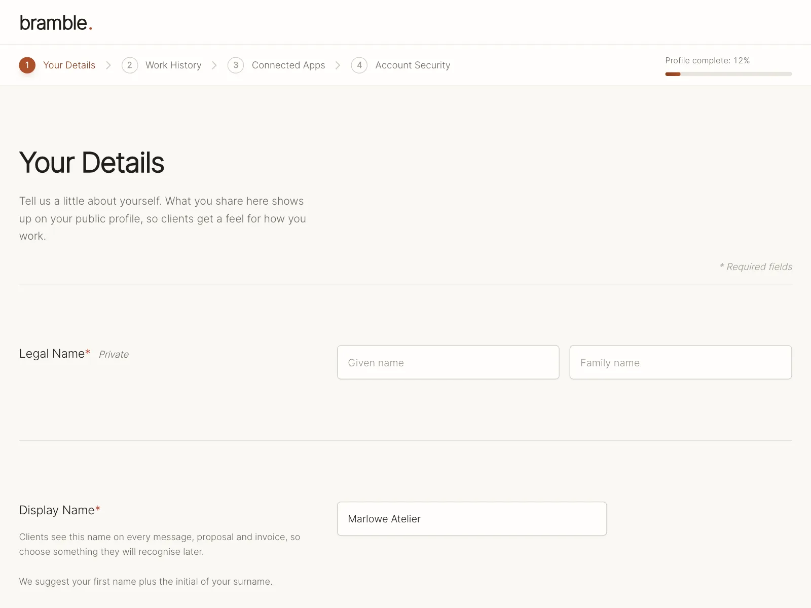 Account Setup
