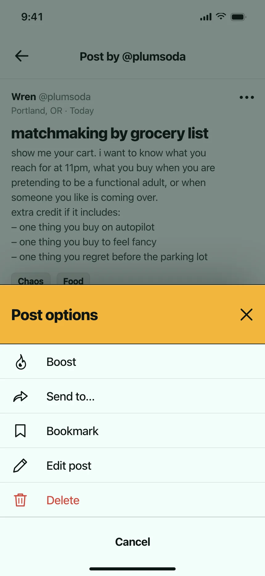 Action & Option