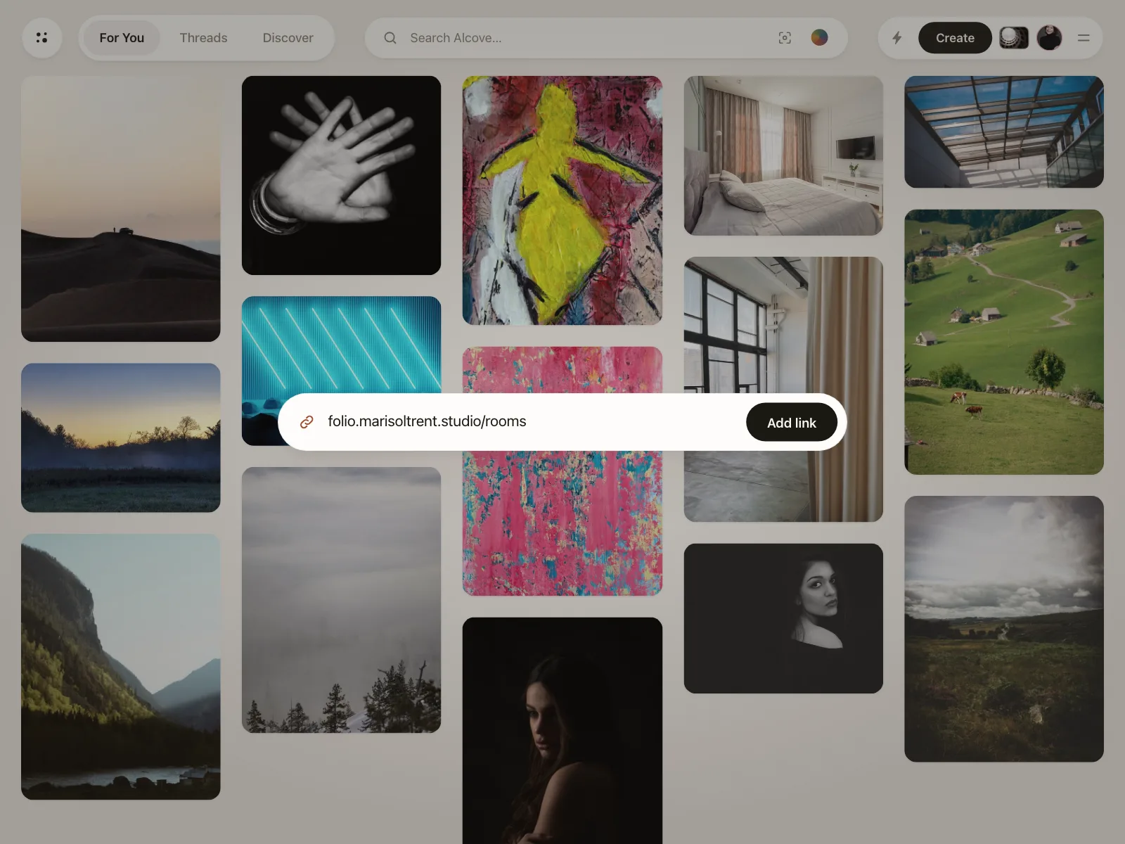 Add & Create