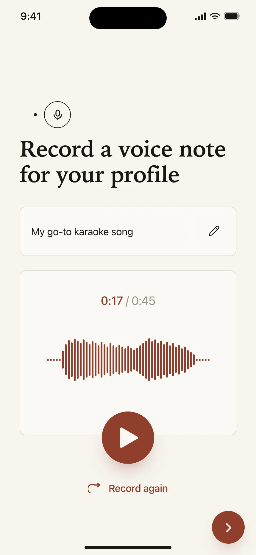 Audio player