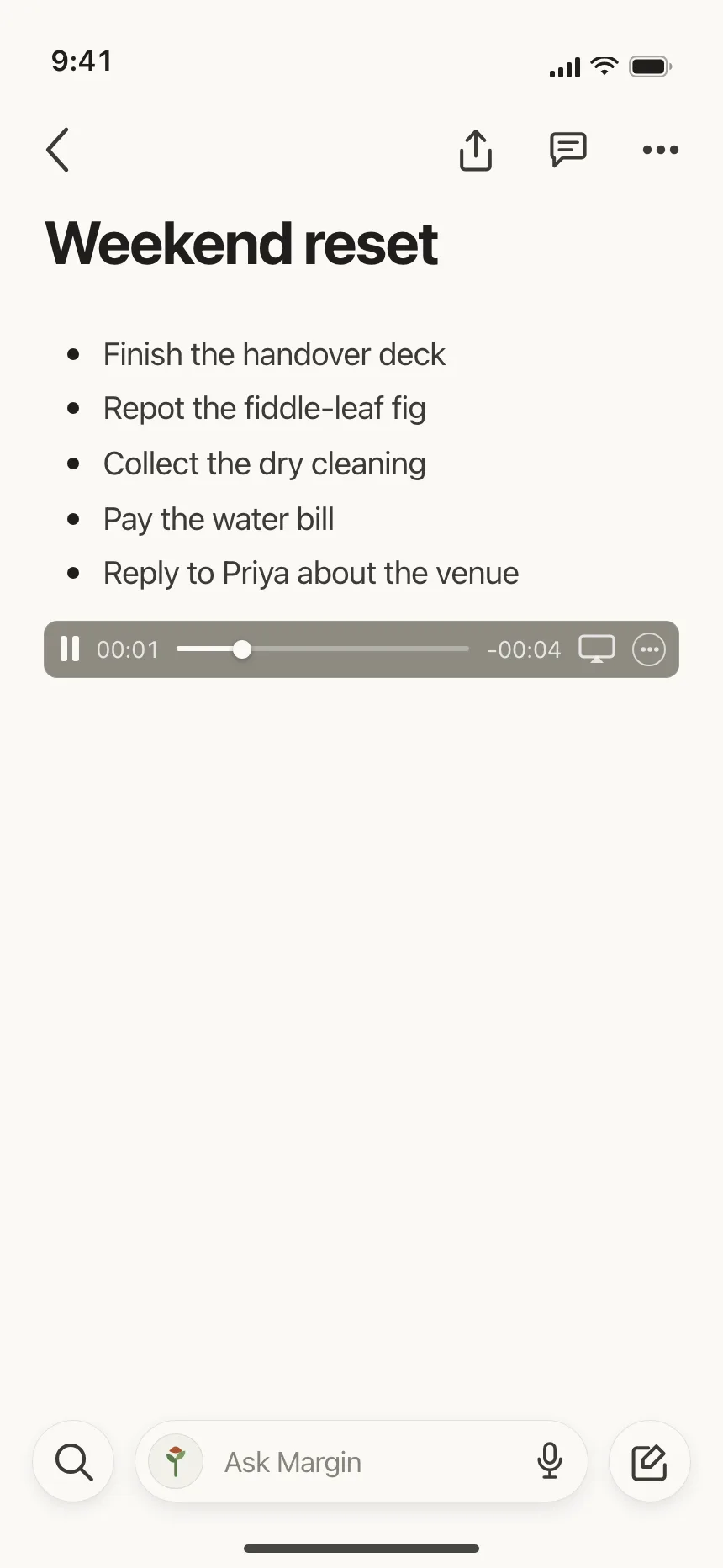Audio player