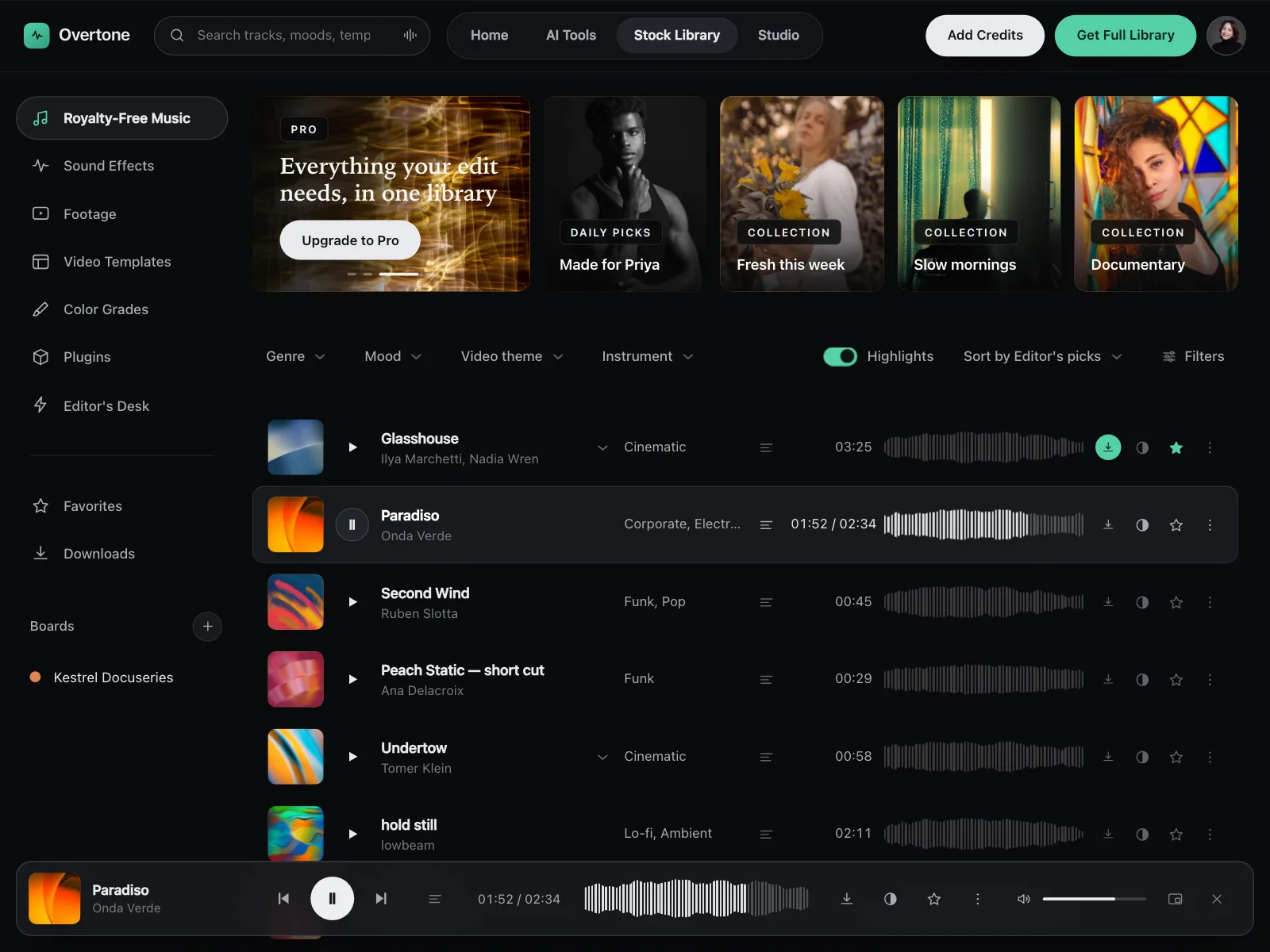 Audio player
