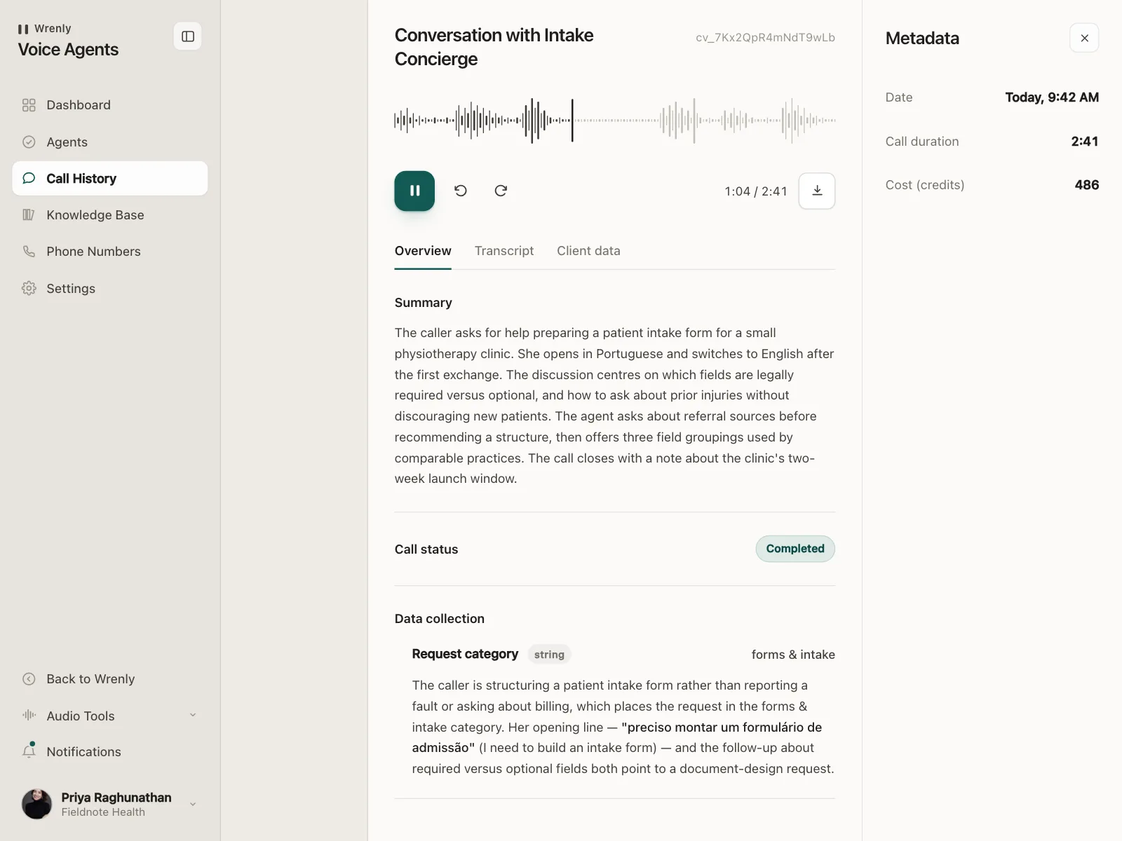 Audio player