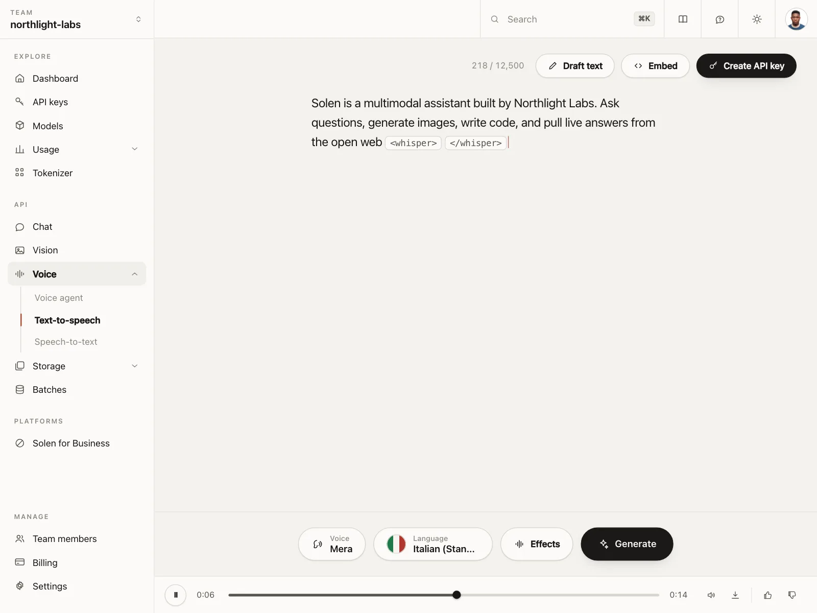 Audio player