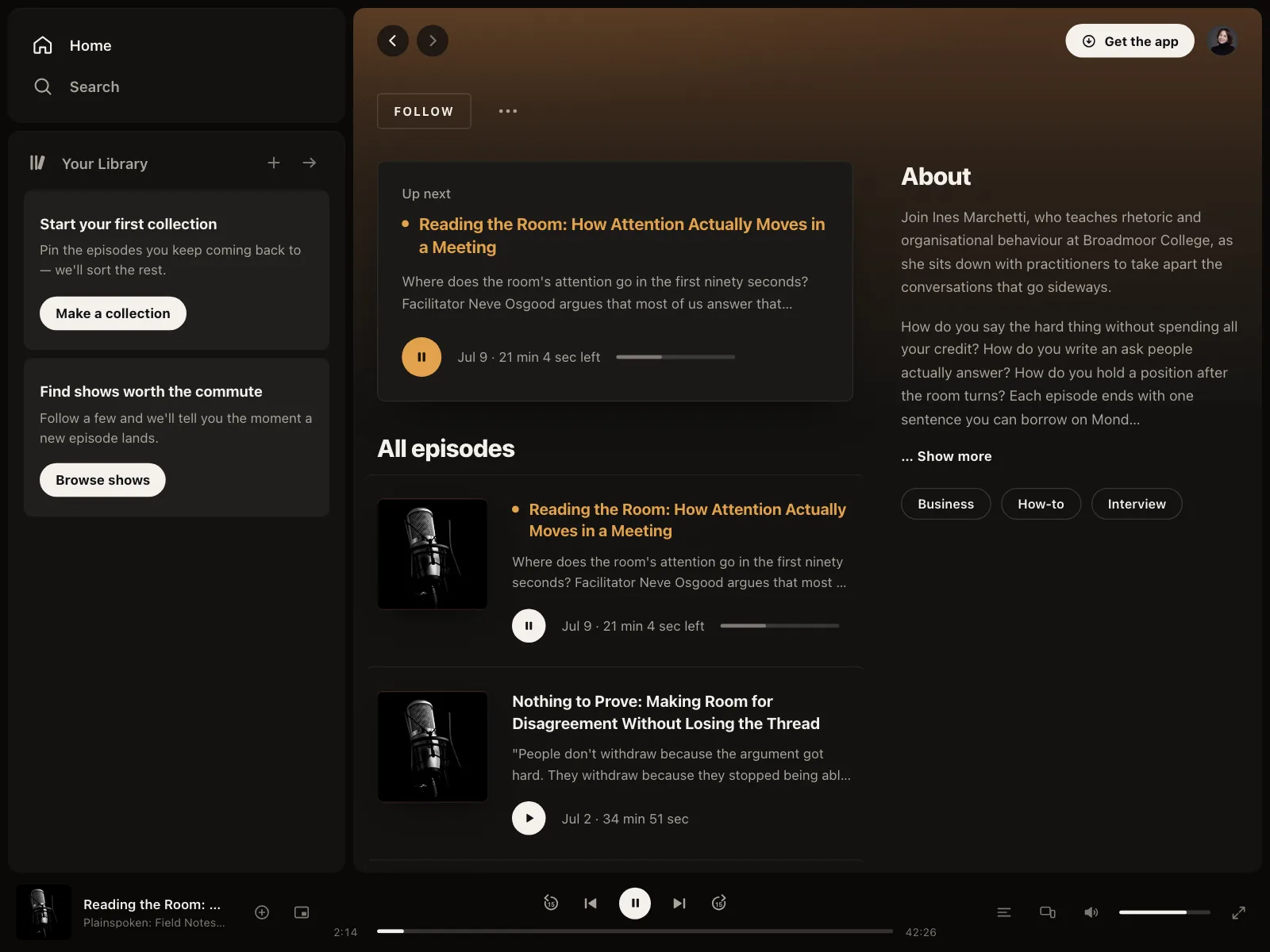 Audio player