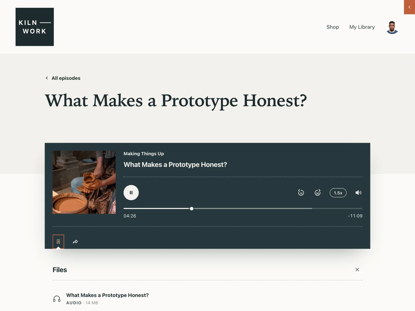 Audio player