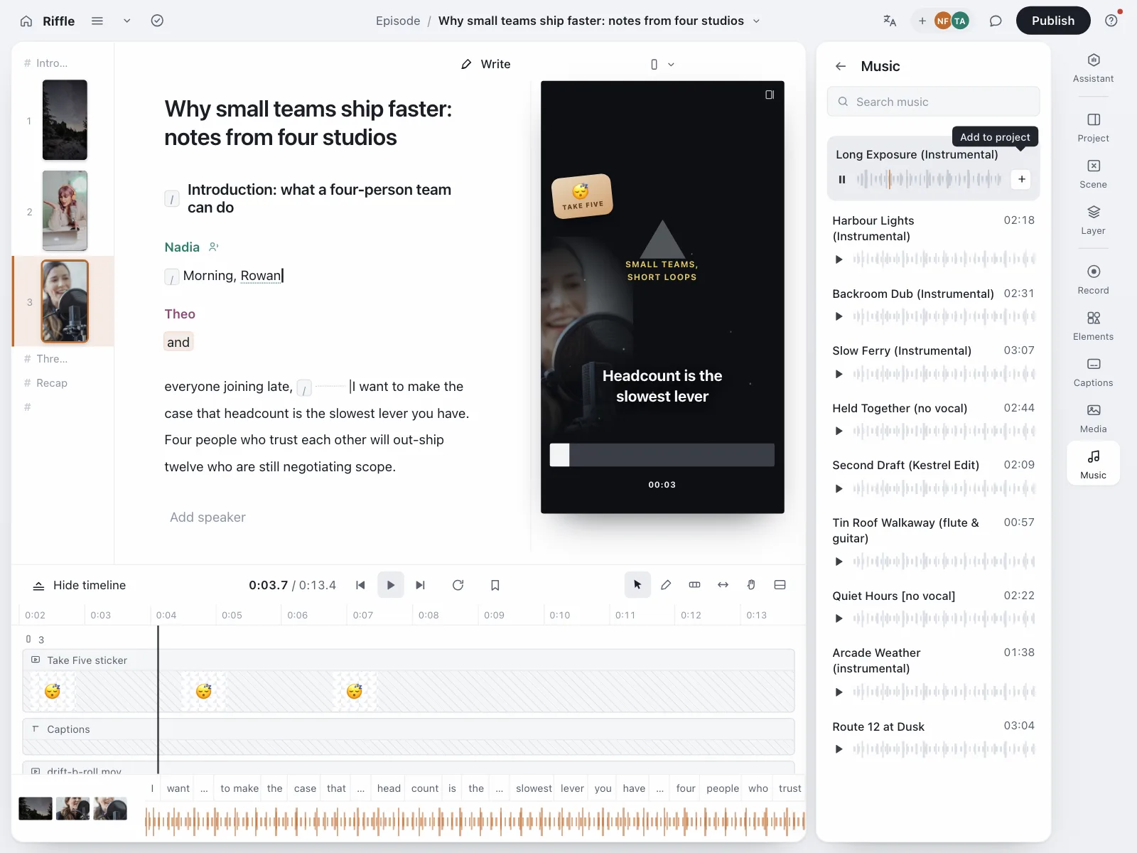 Audio player