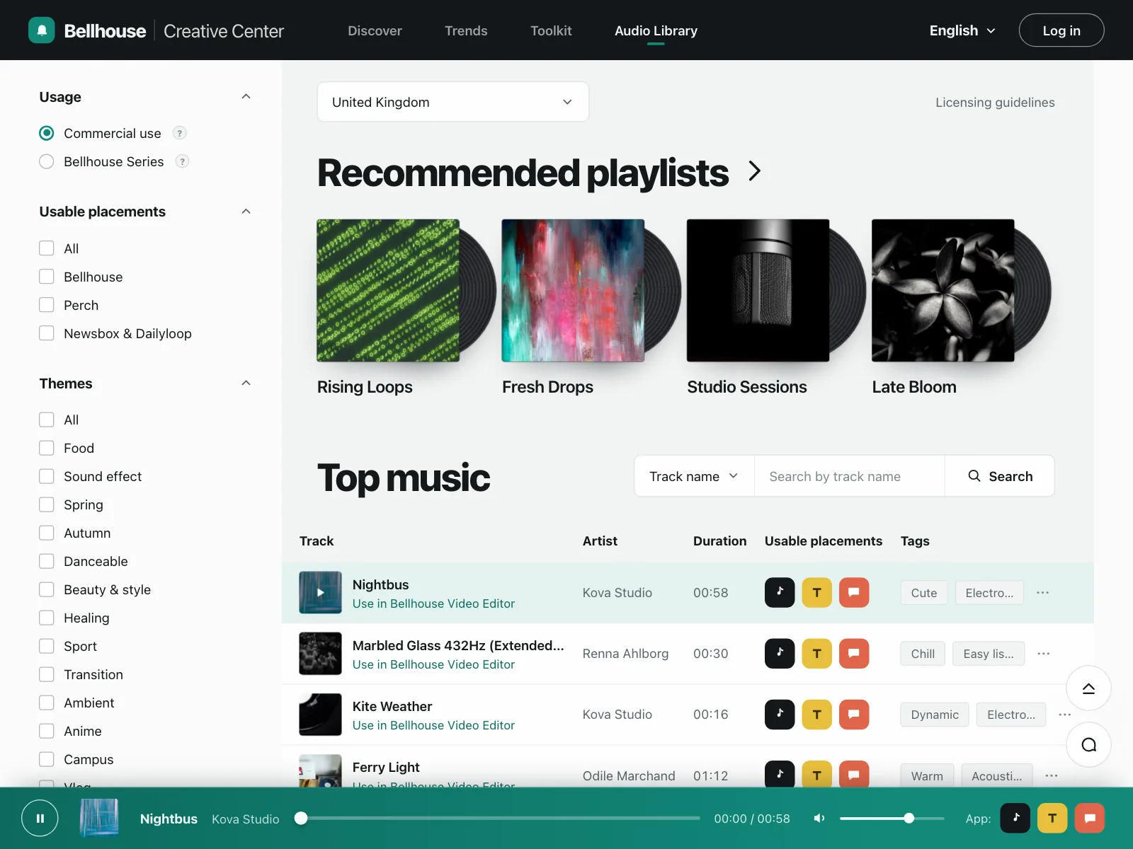 Audio player