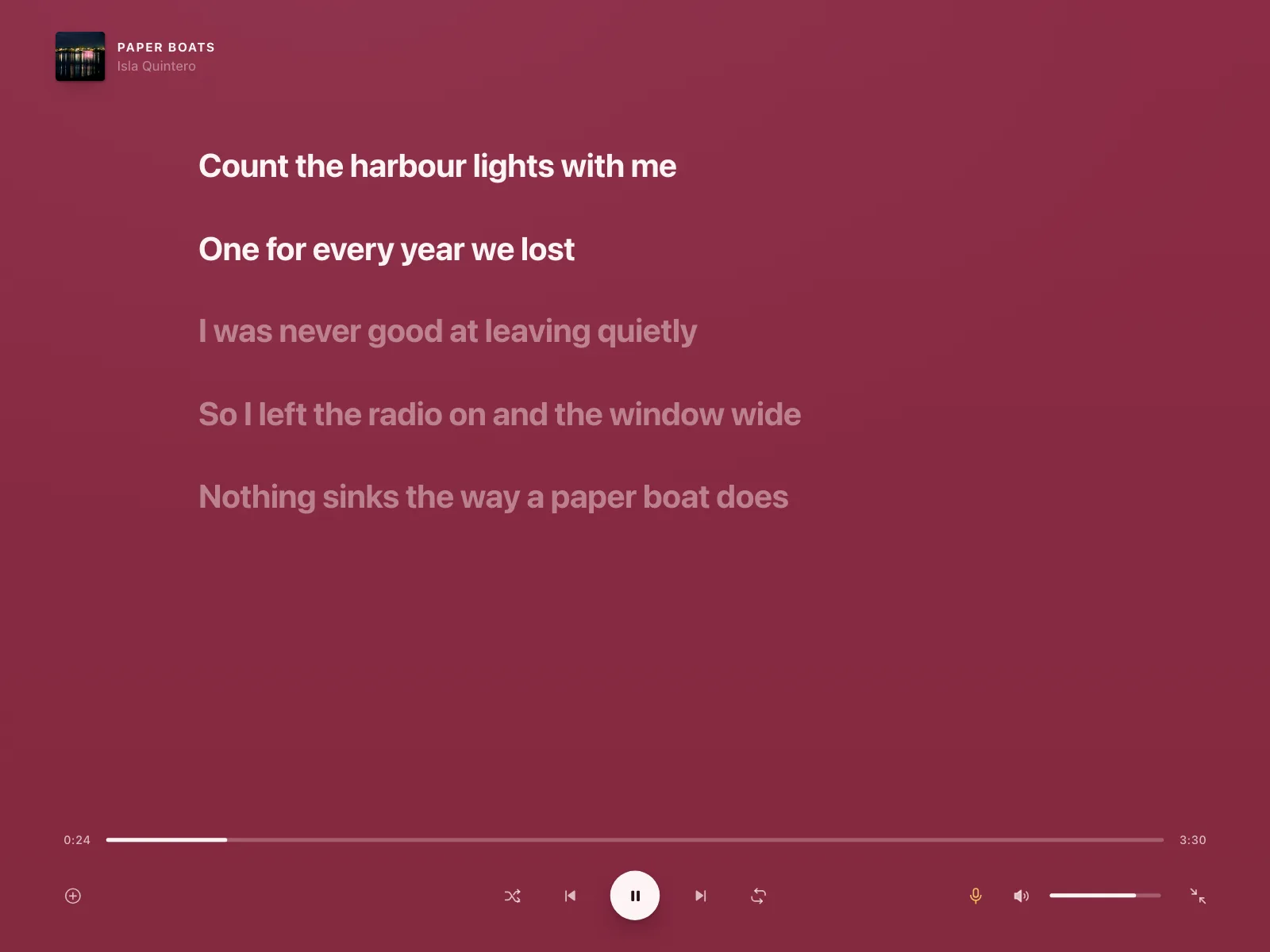 Audio player