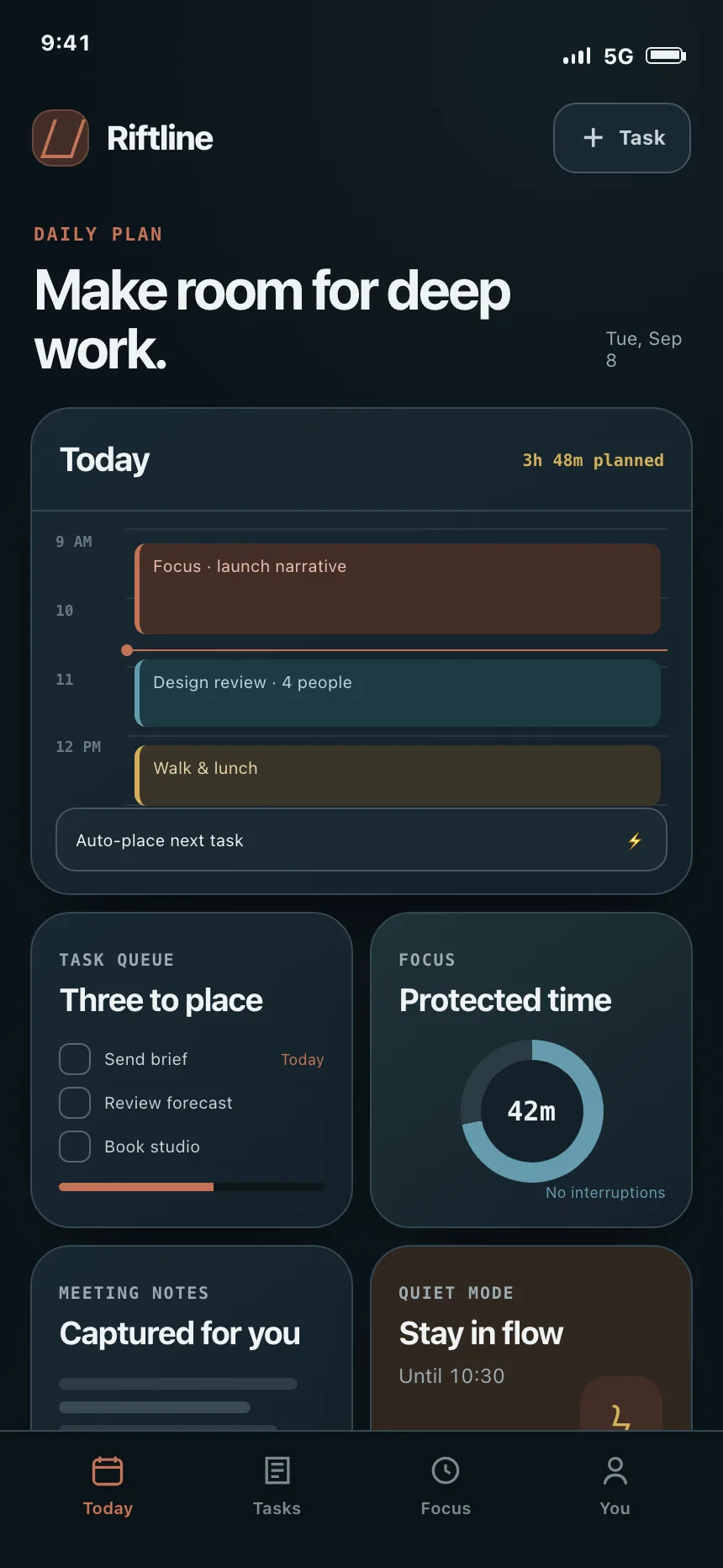 Bento grid