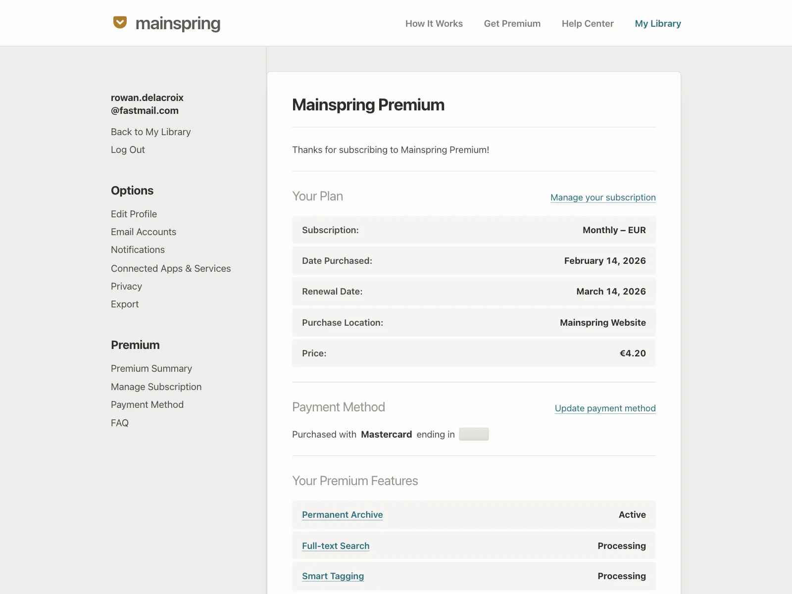 Billing