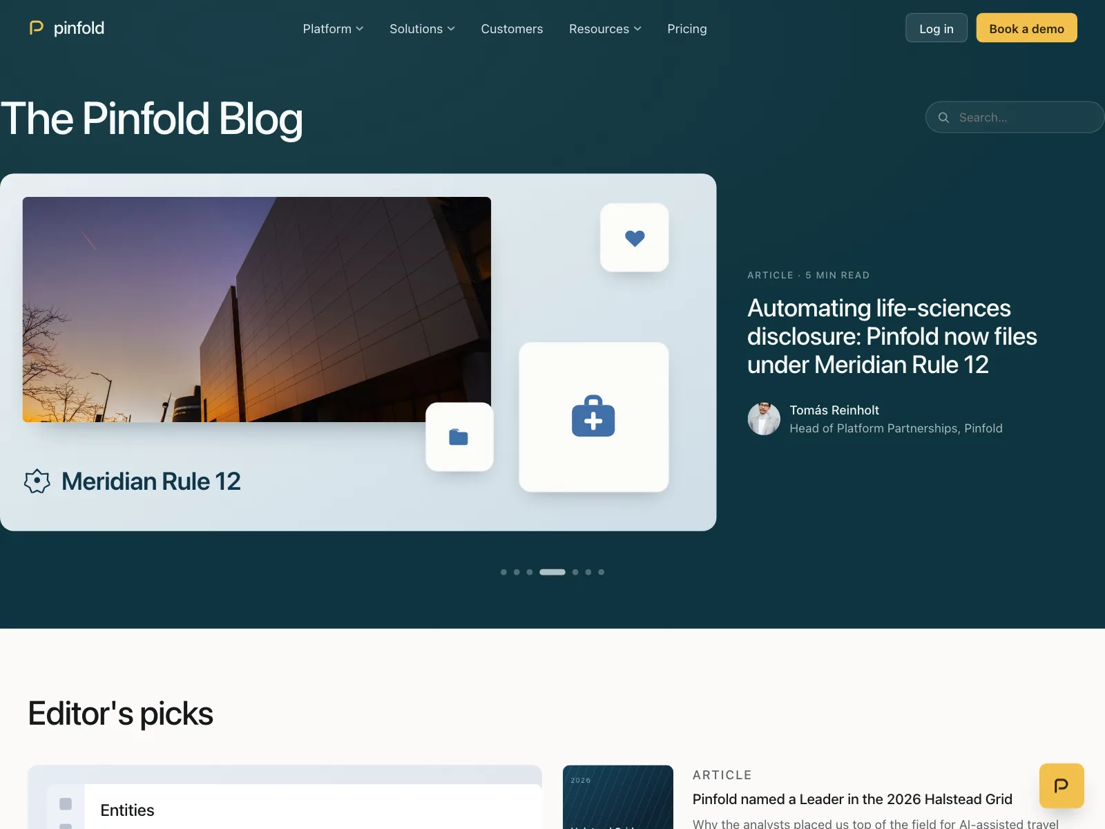 Blog index