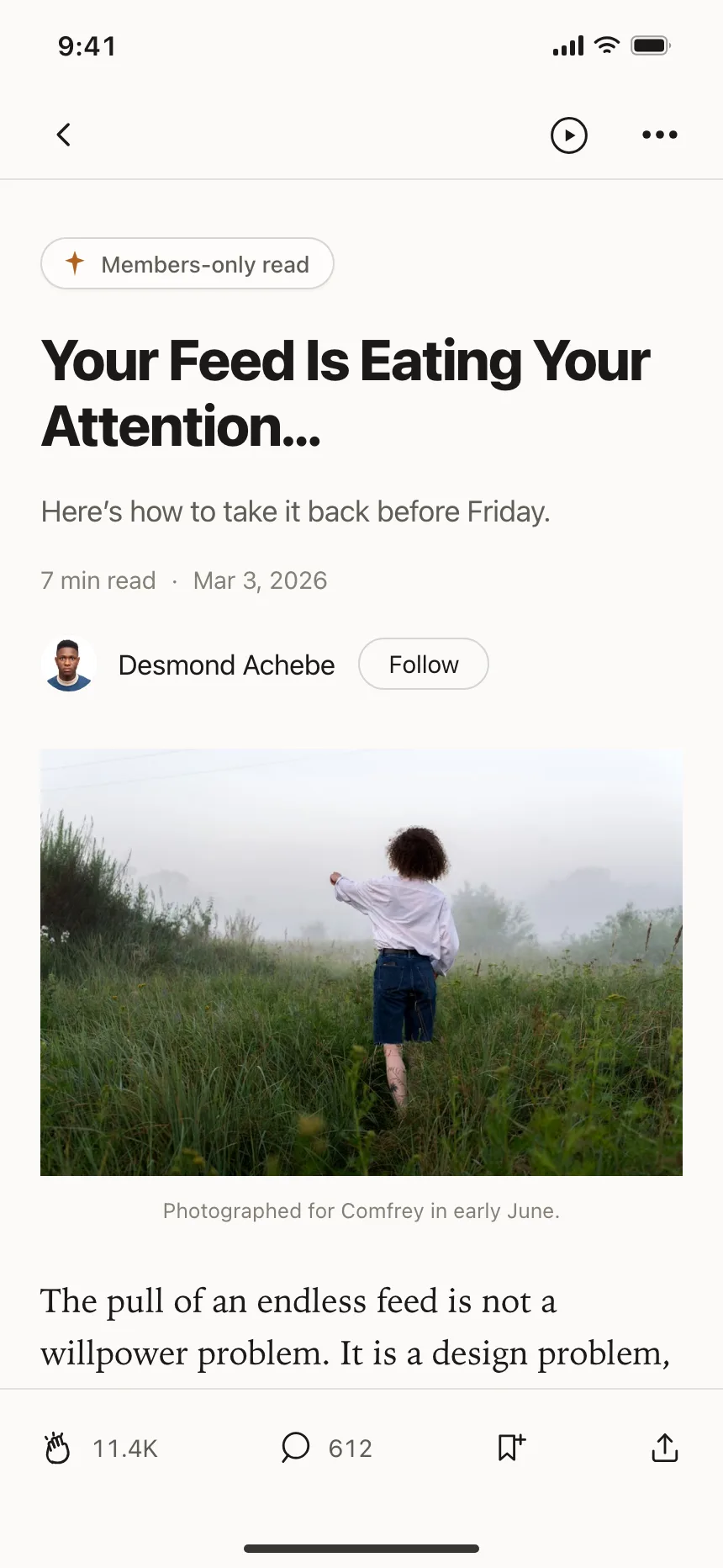 Blog post