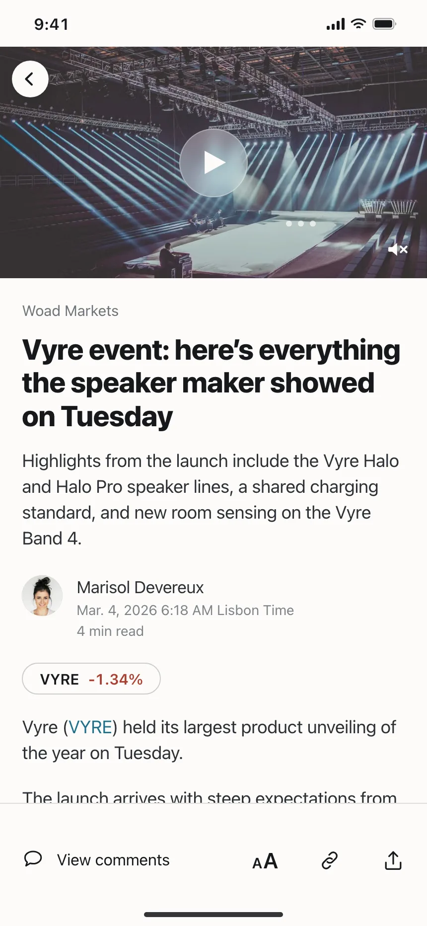 Blog post