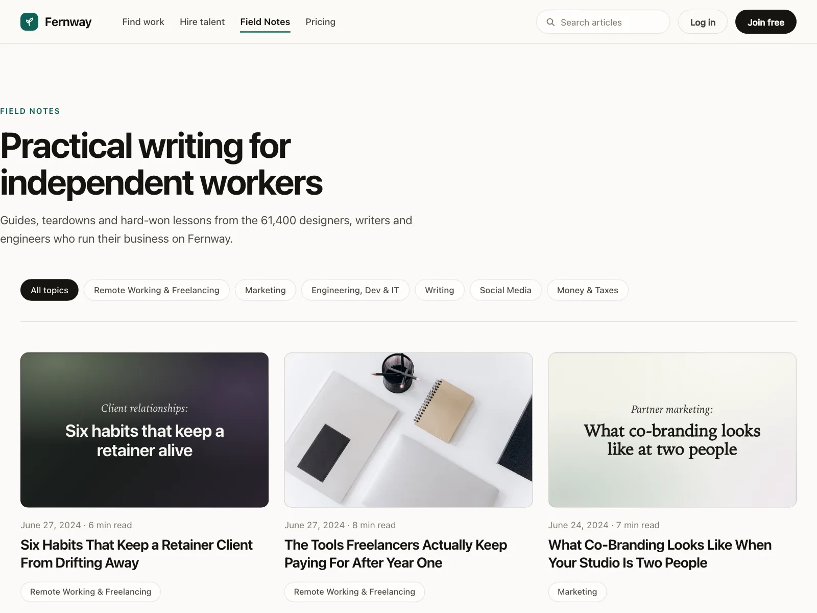 Blog post