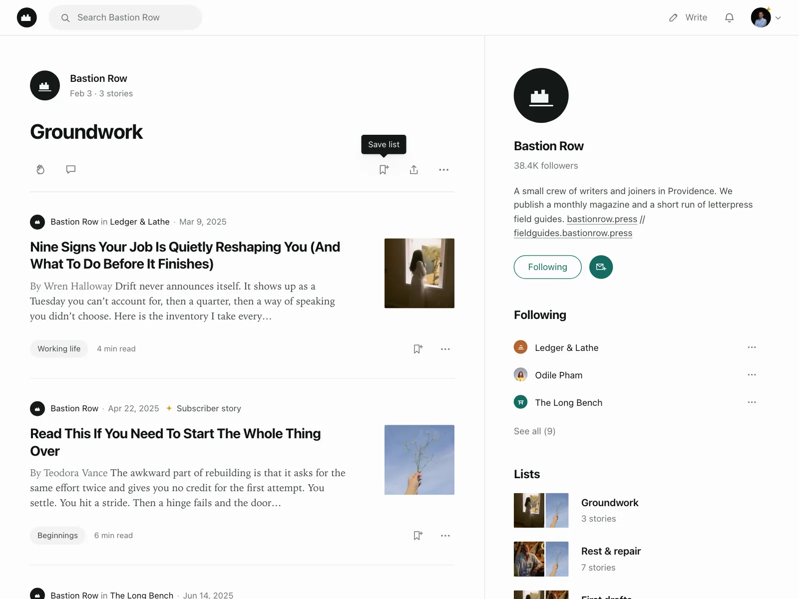 Blog post