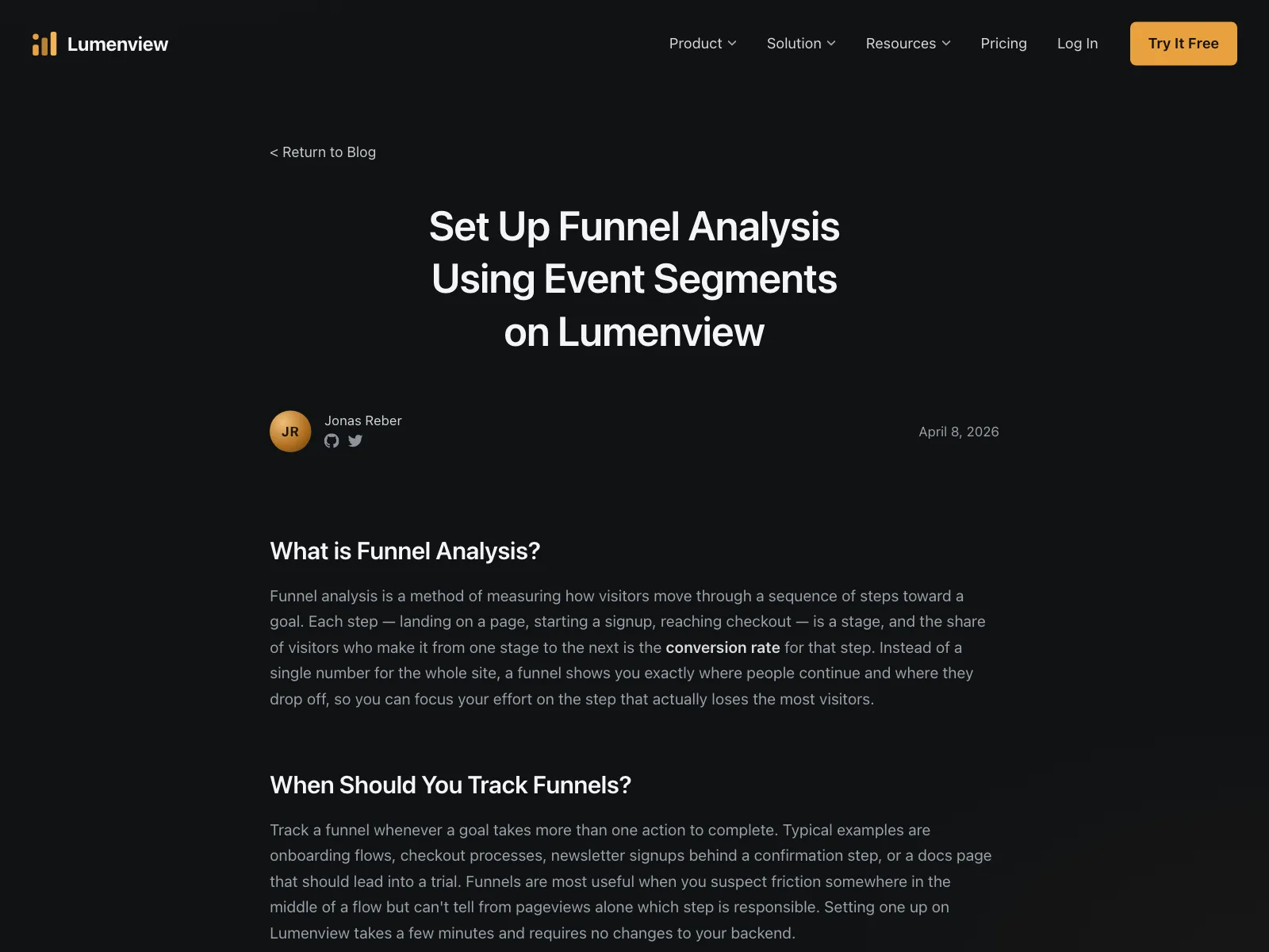 Blog post