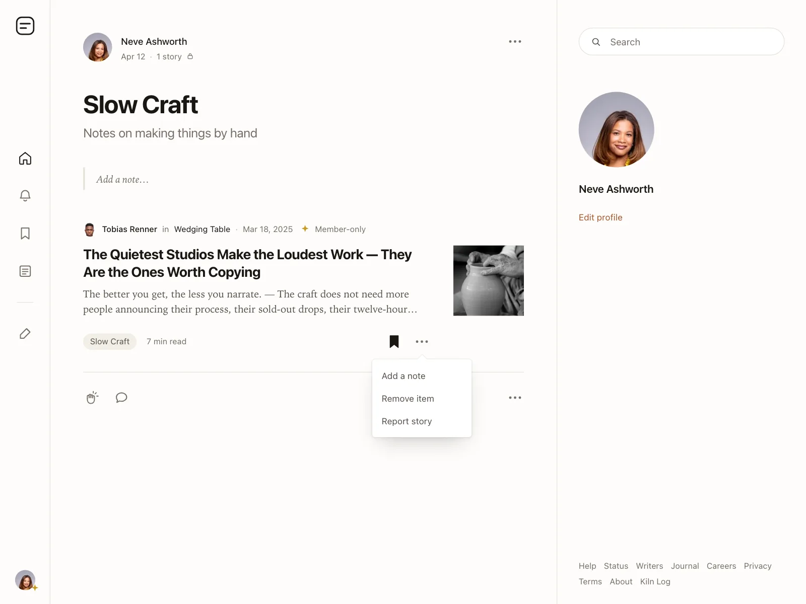 Blog post