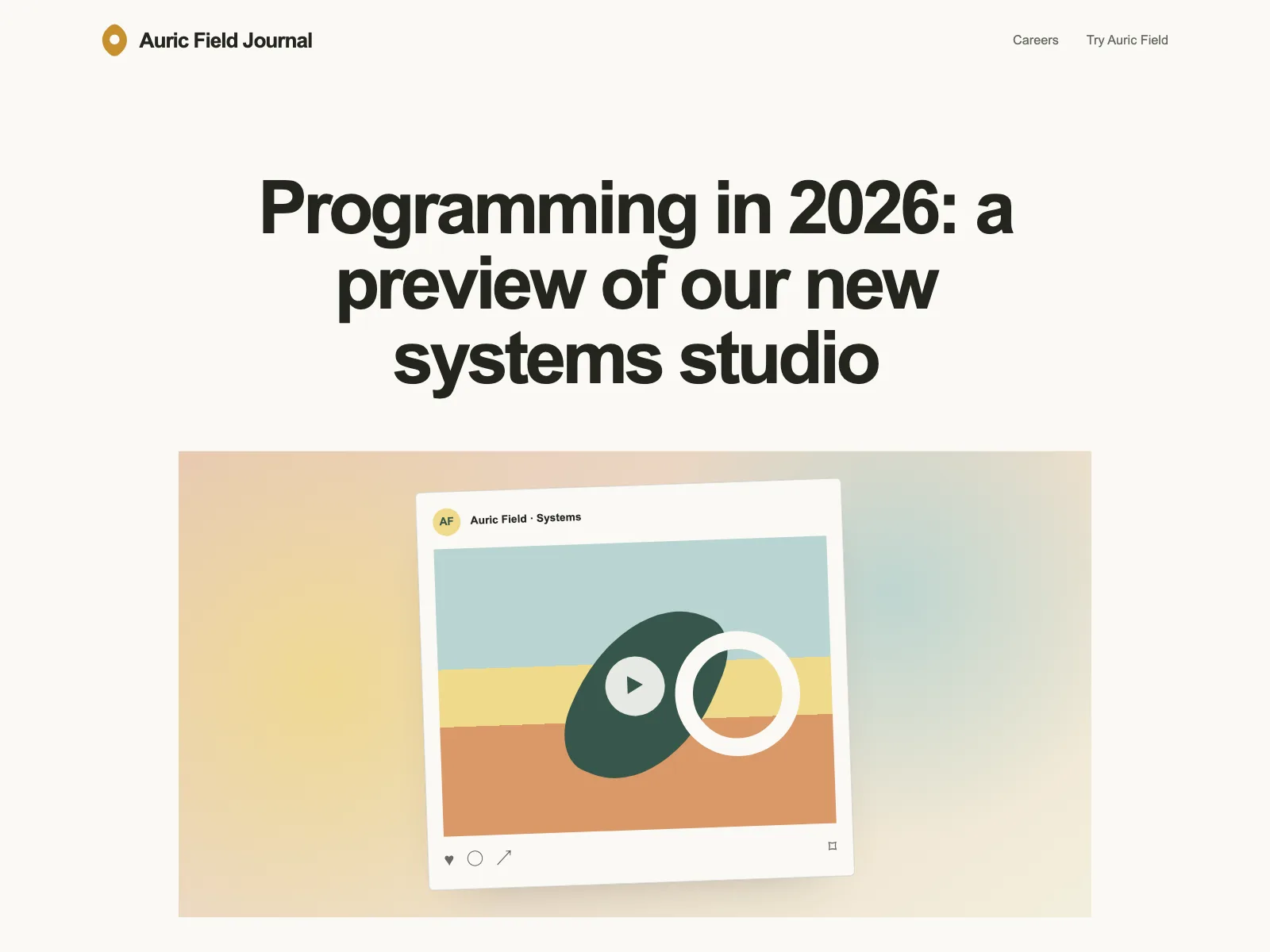 Blog post