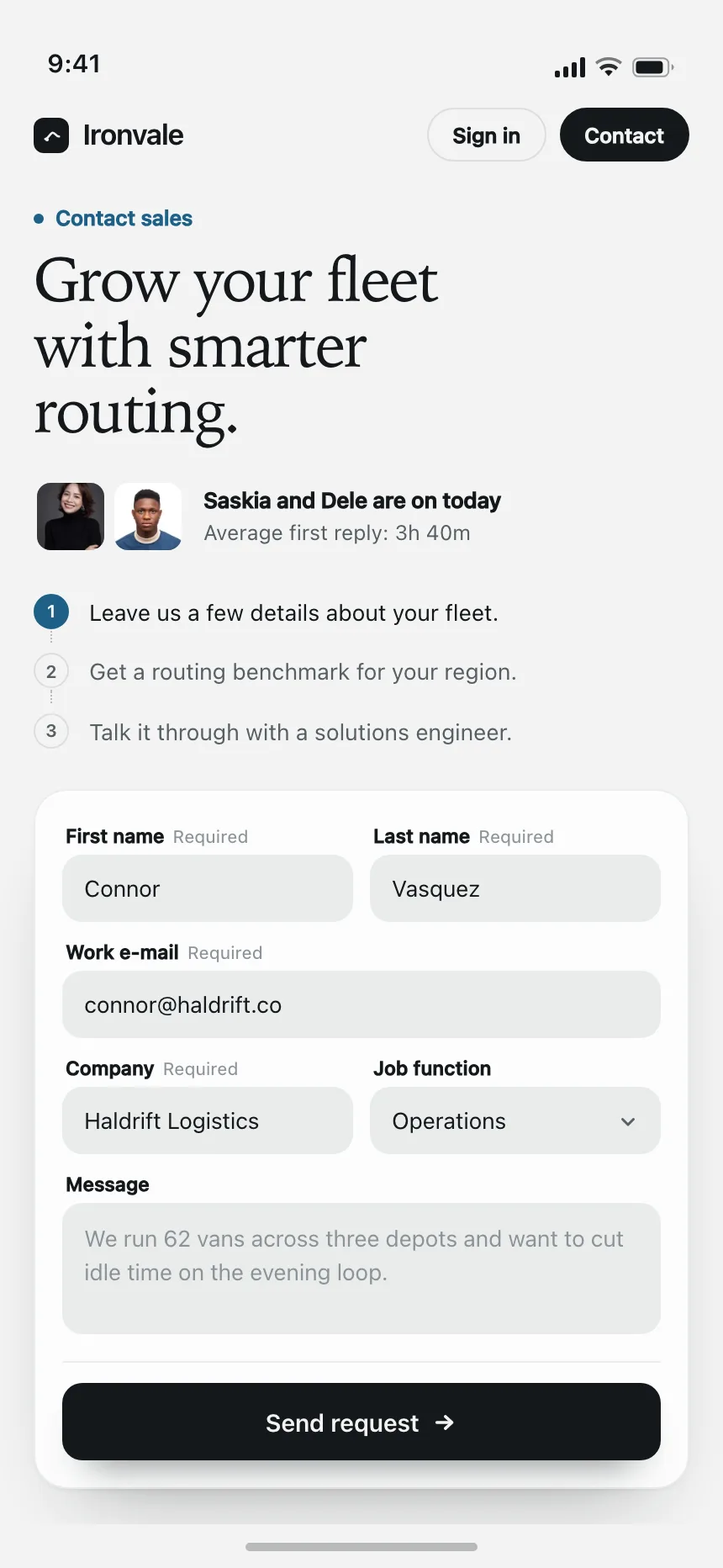 Book a demo