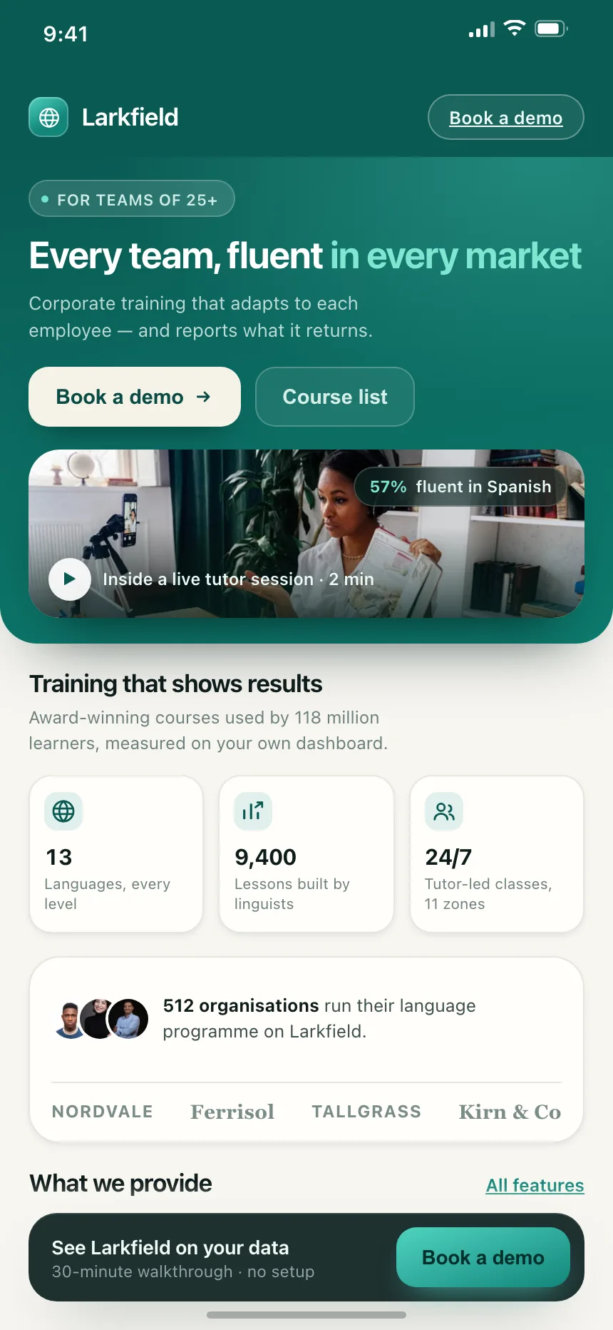 Book a demo