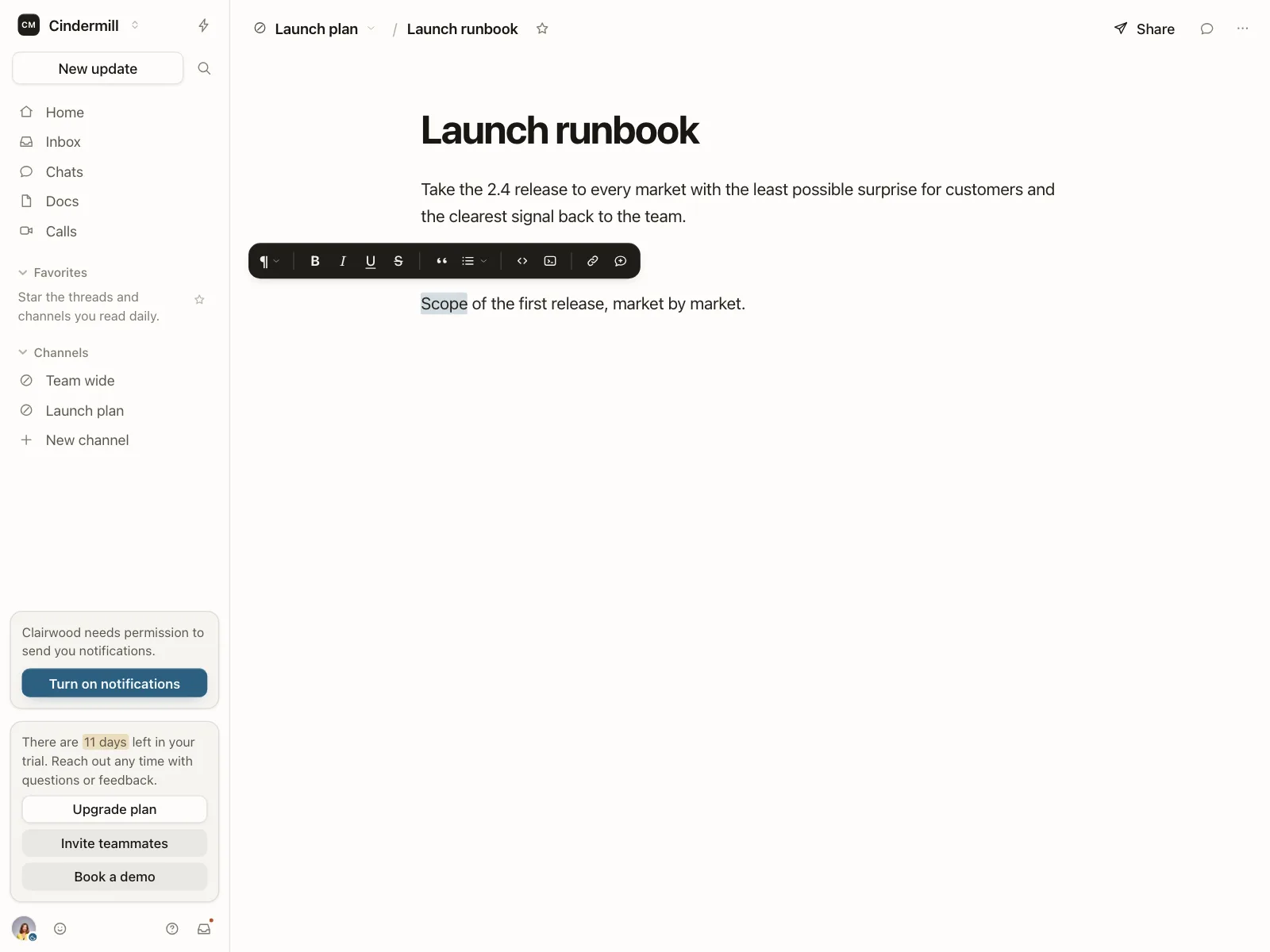 Book a demo