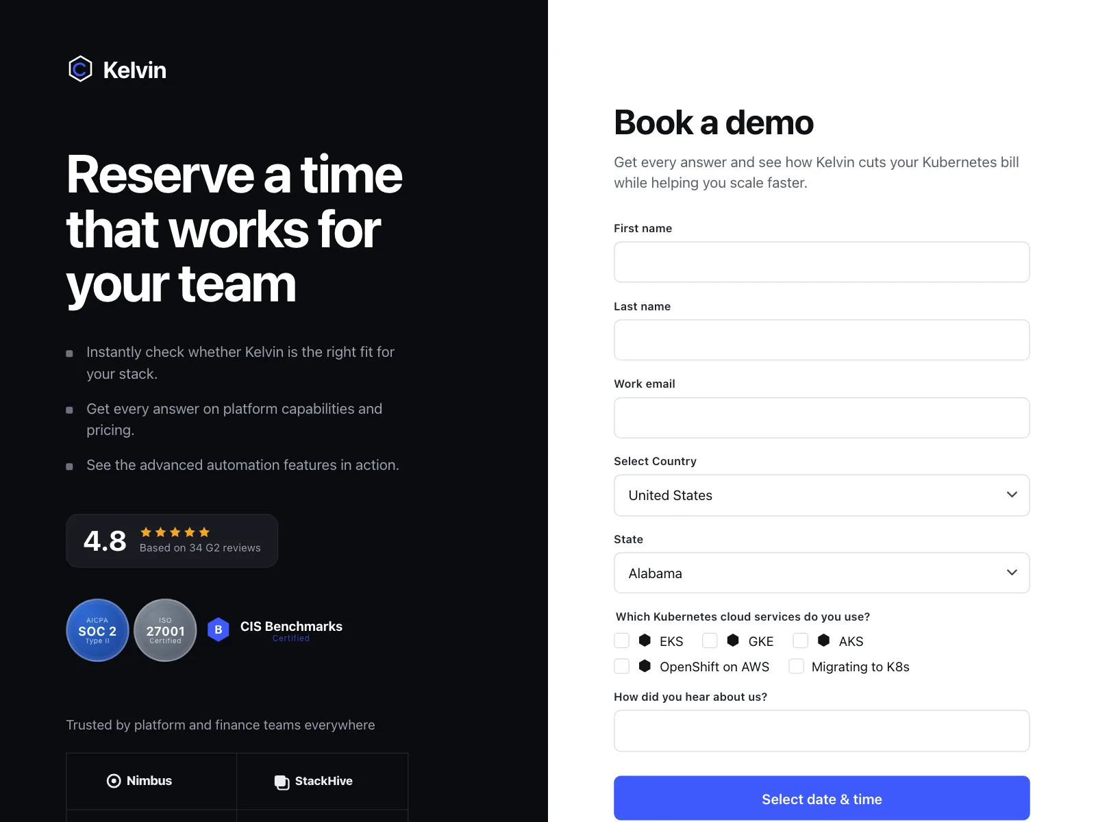 Book a demo