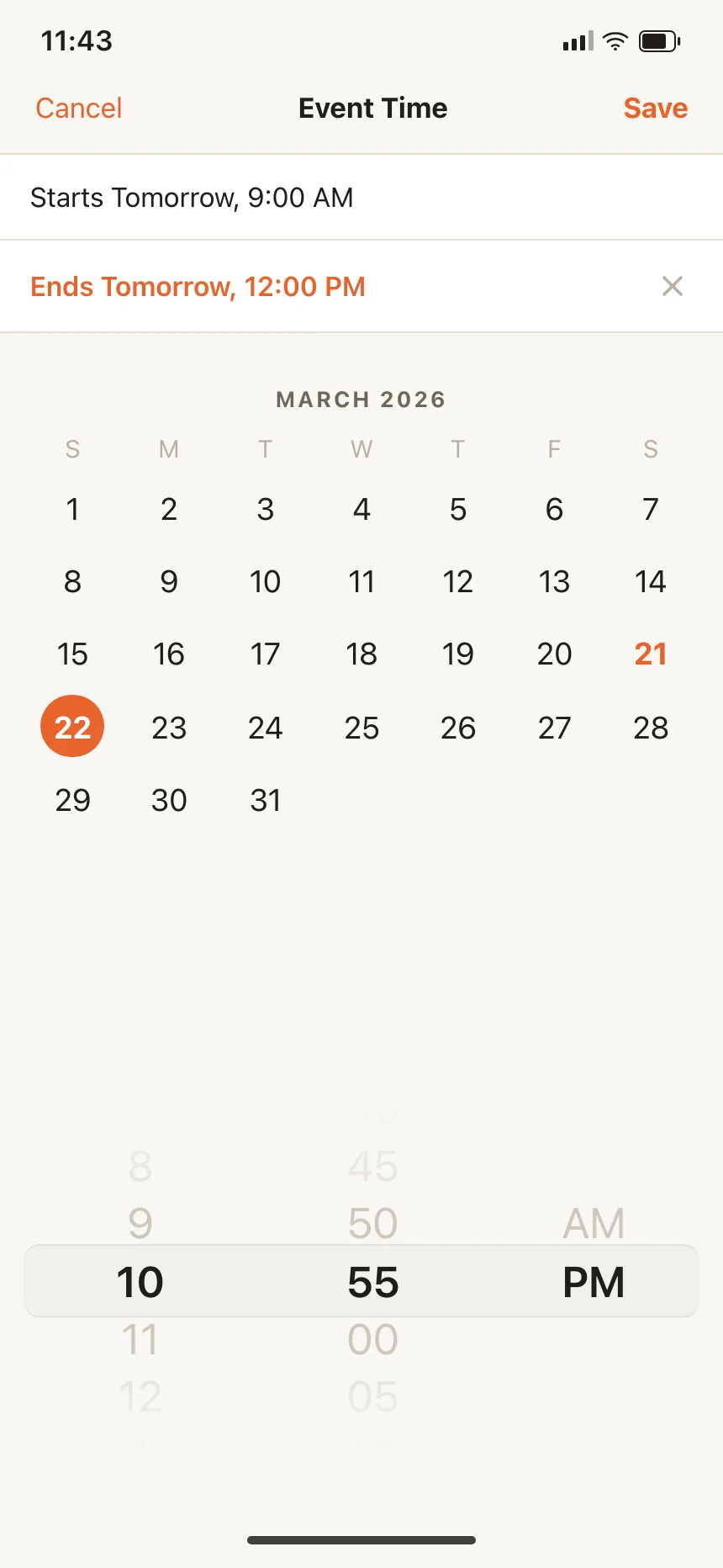 Calendar