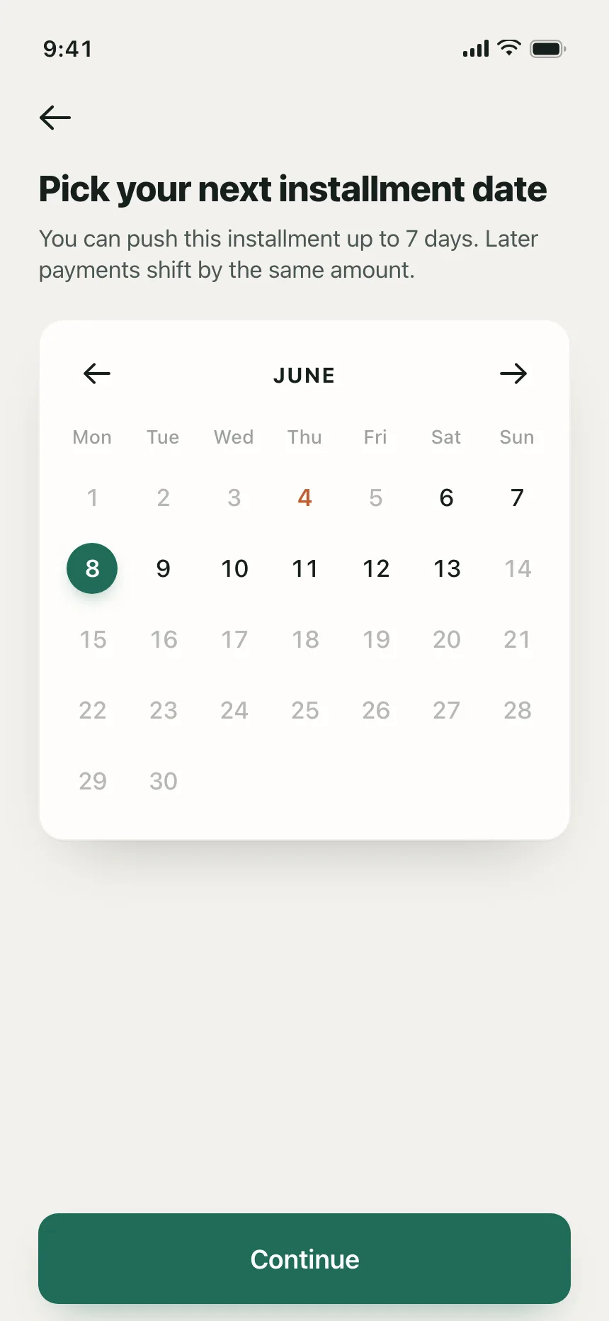 Calendar
