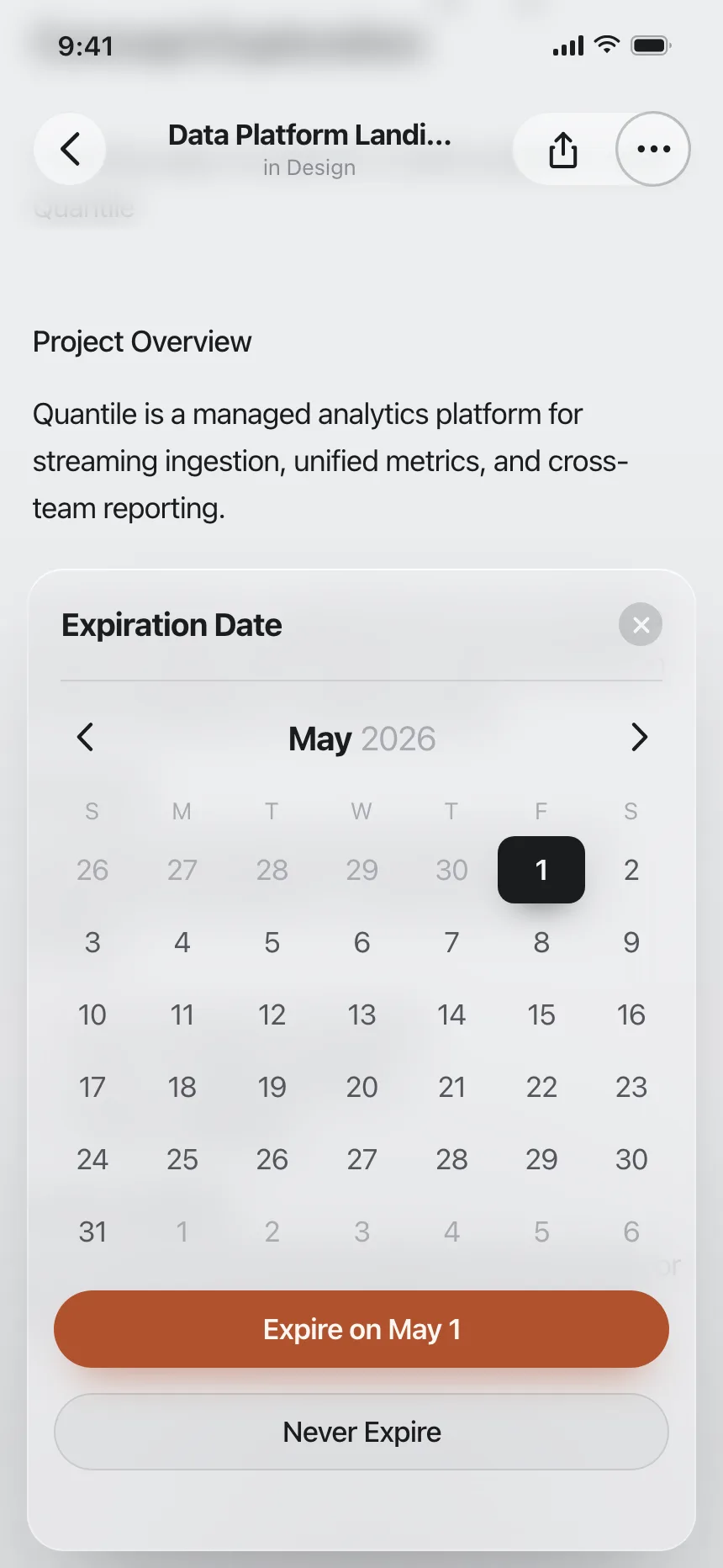 Calendar