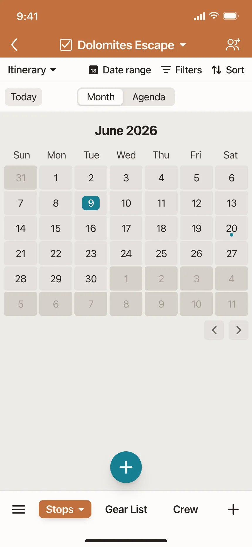 Calendar
