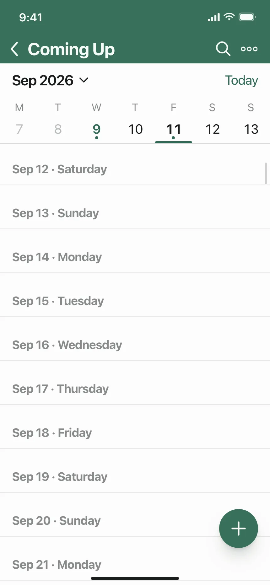 Calendar