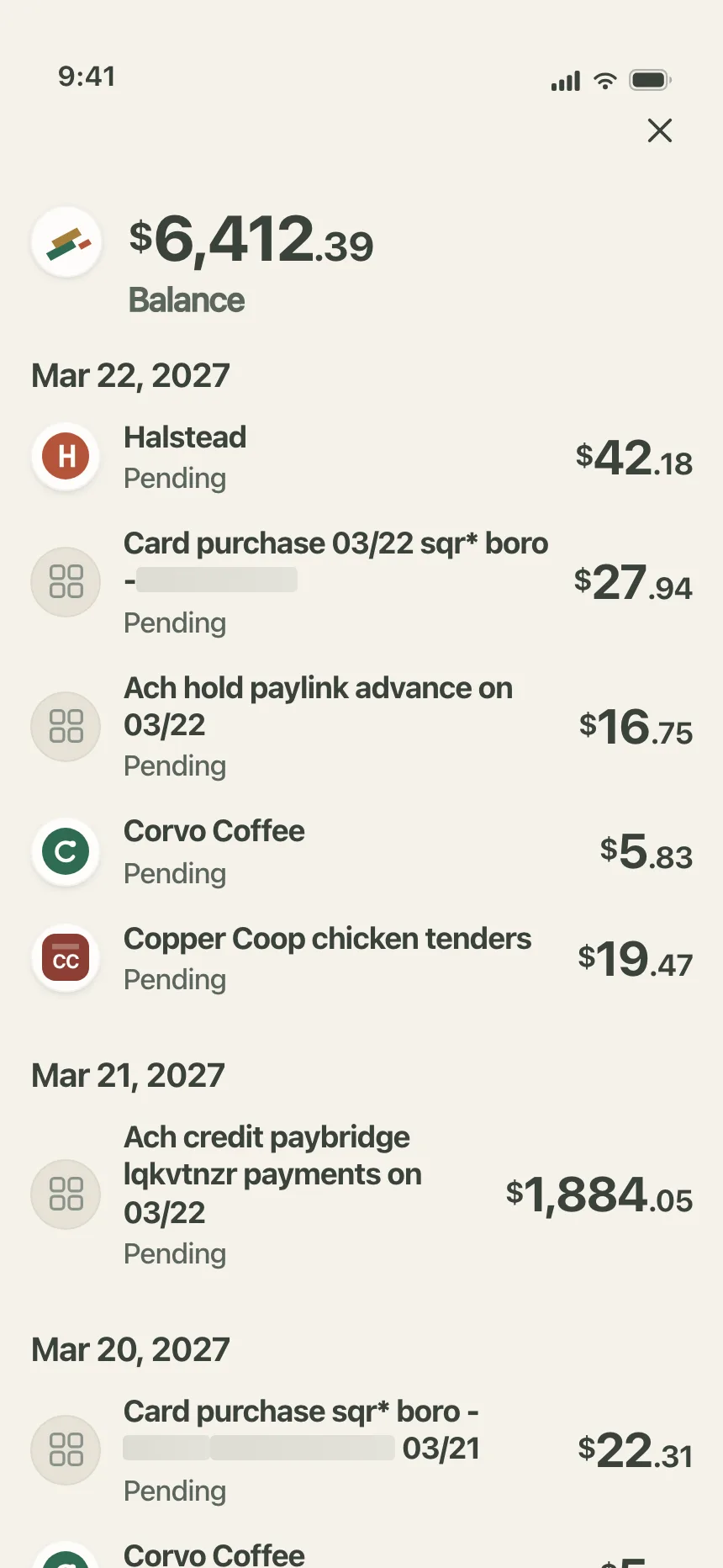 Calendar