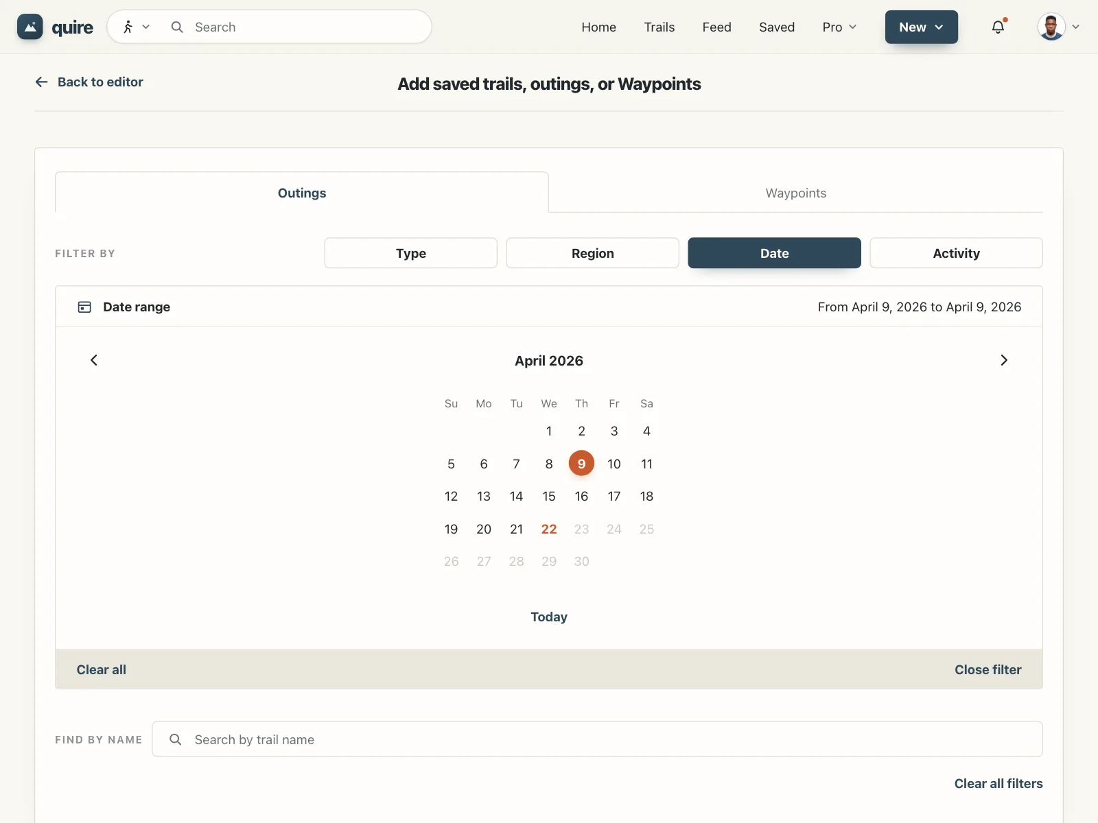 Calendar