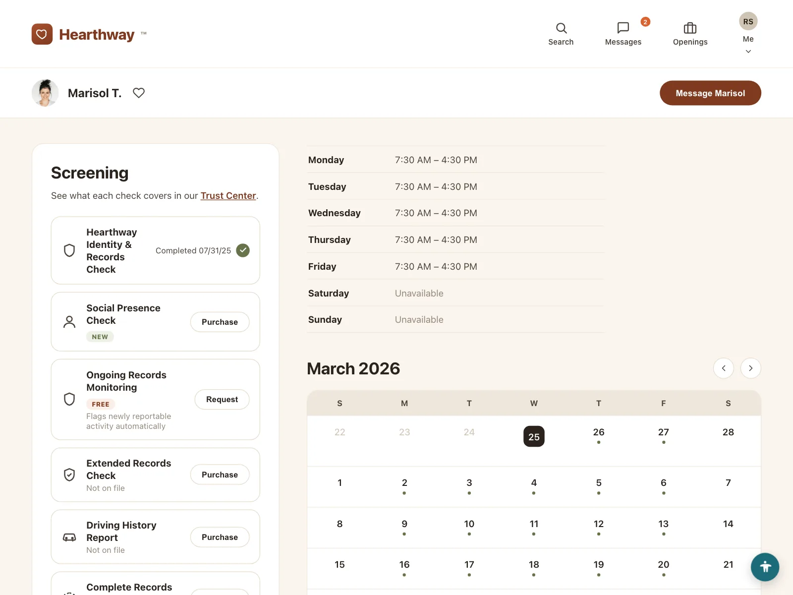 Calendar