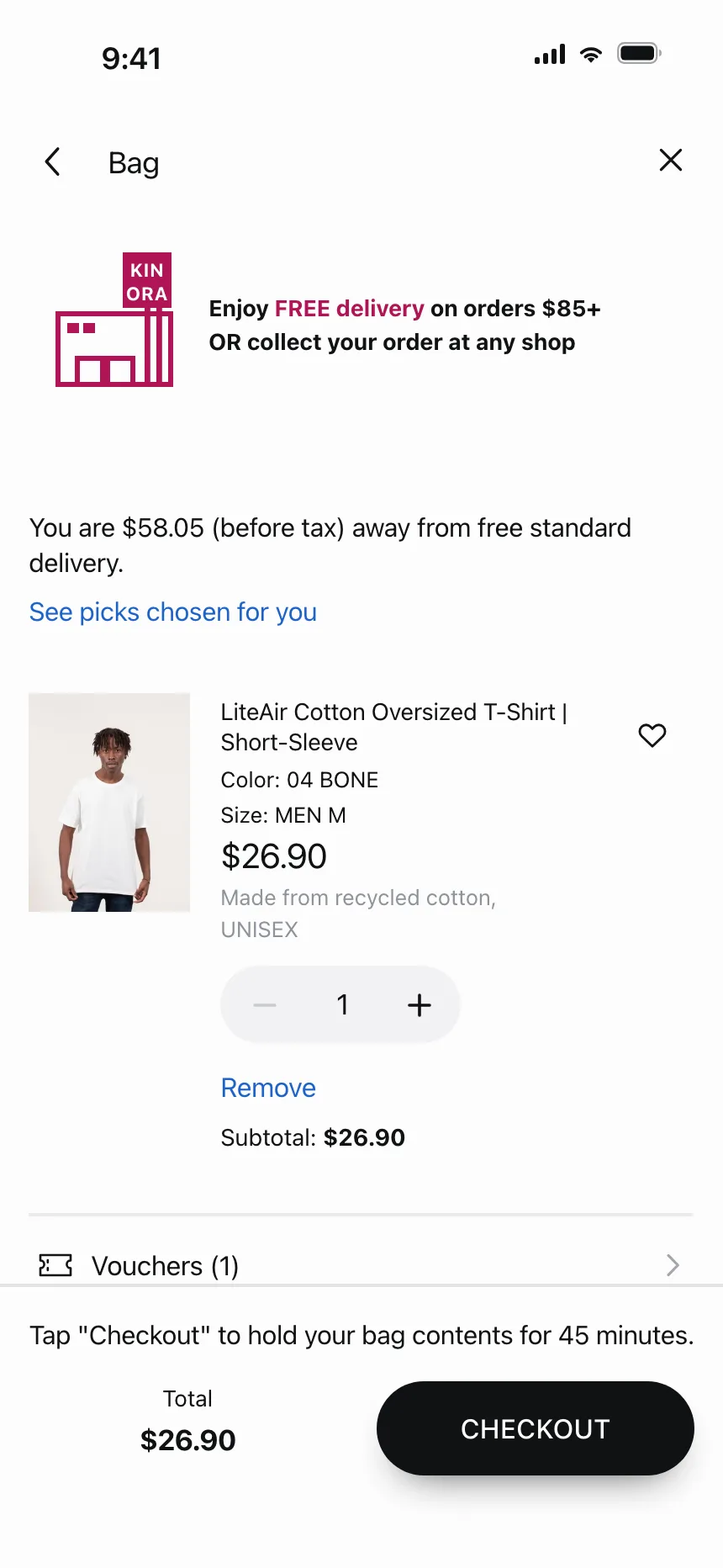 Cart & Bag