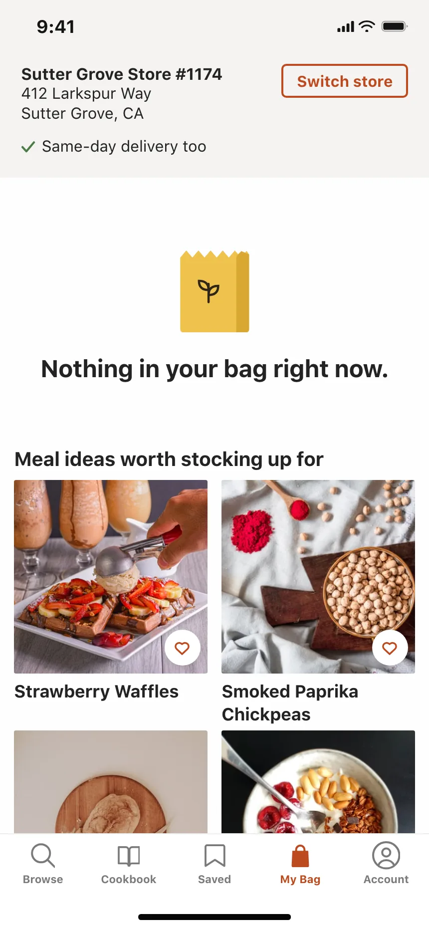 Cart & Bag
