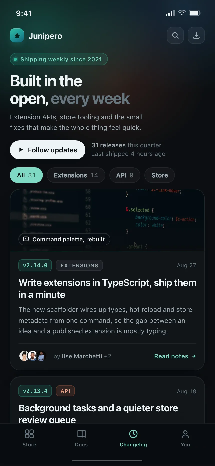 Changelog