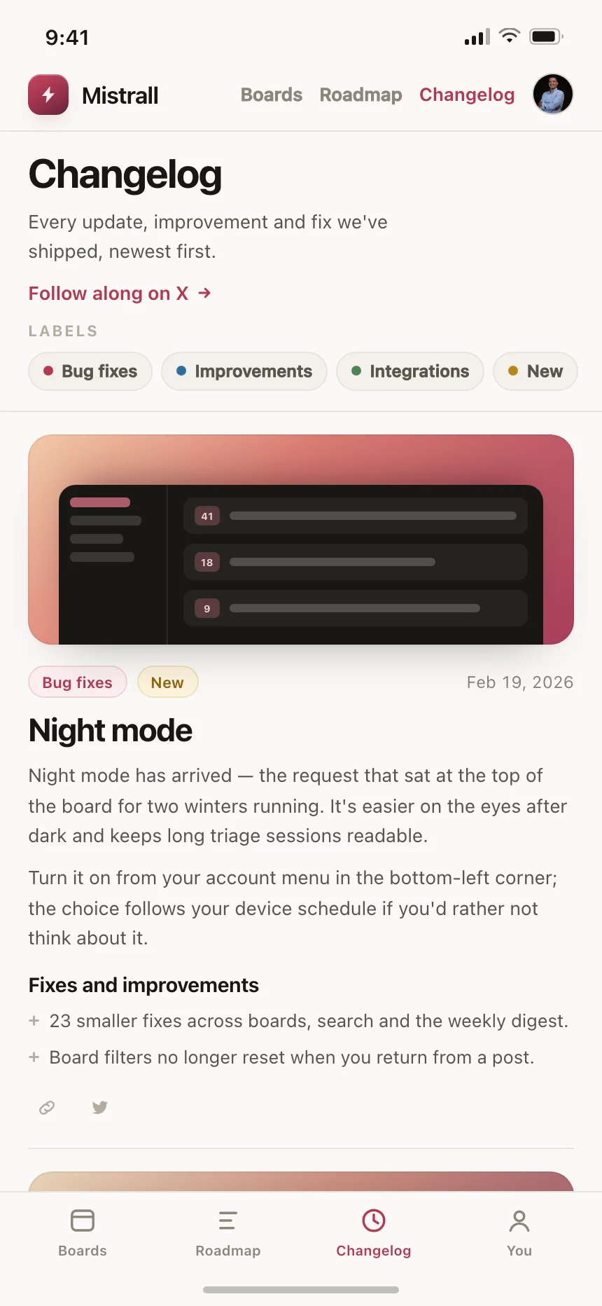 Changelog
